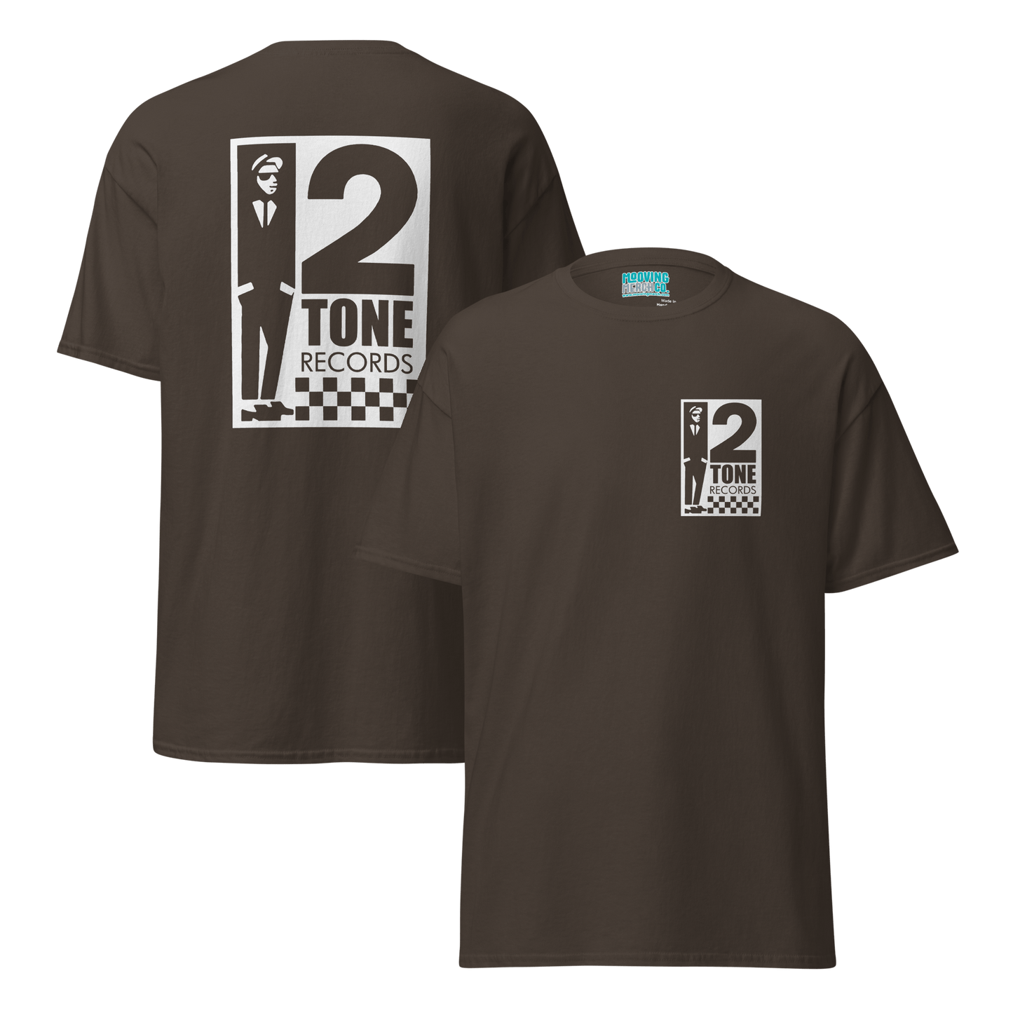 2 Tone Records Ska/Punk/Mod T-Shirt - 6 Colours - Unisex S to 5XL - Mooving Merch