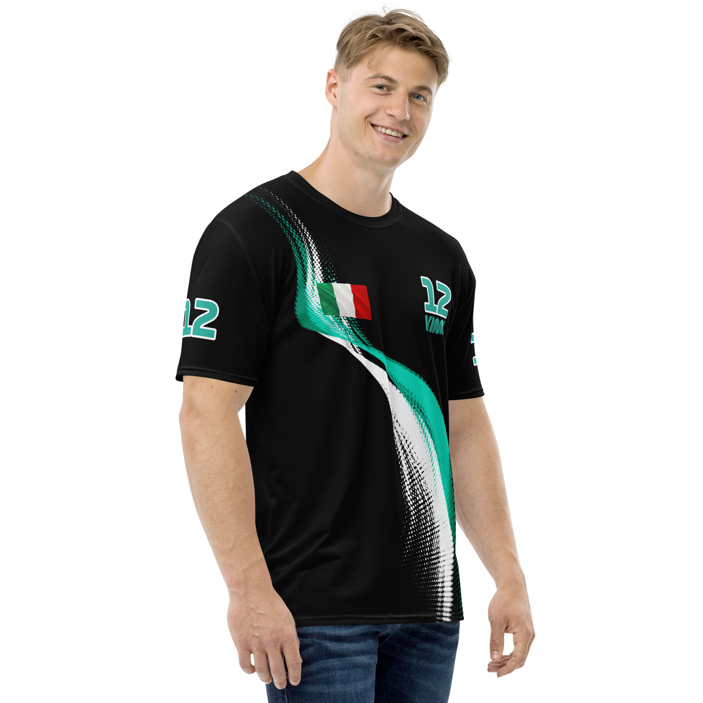 Kimi Antonelli 12 AMG Mercedes F1 Team T-Shirt - Men's