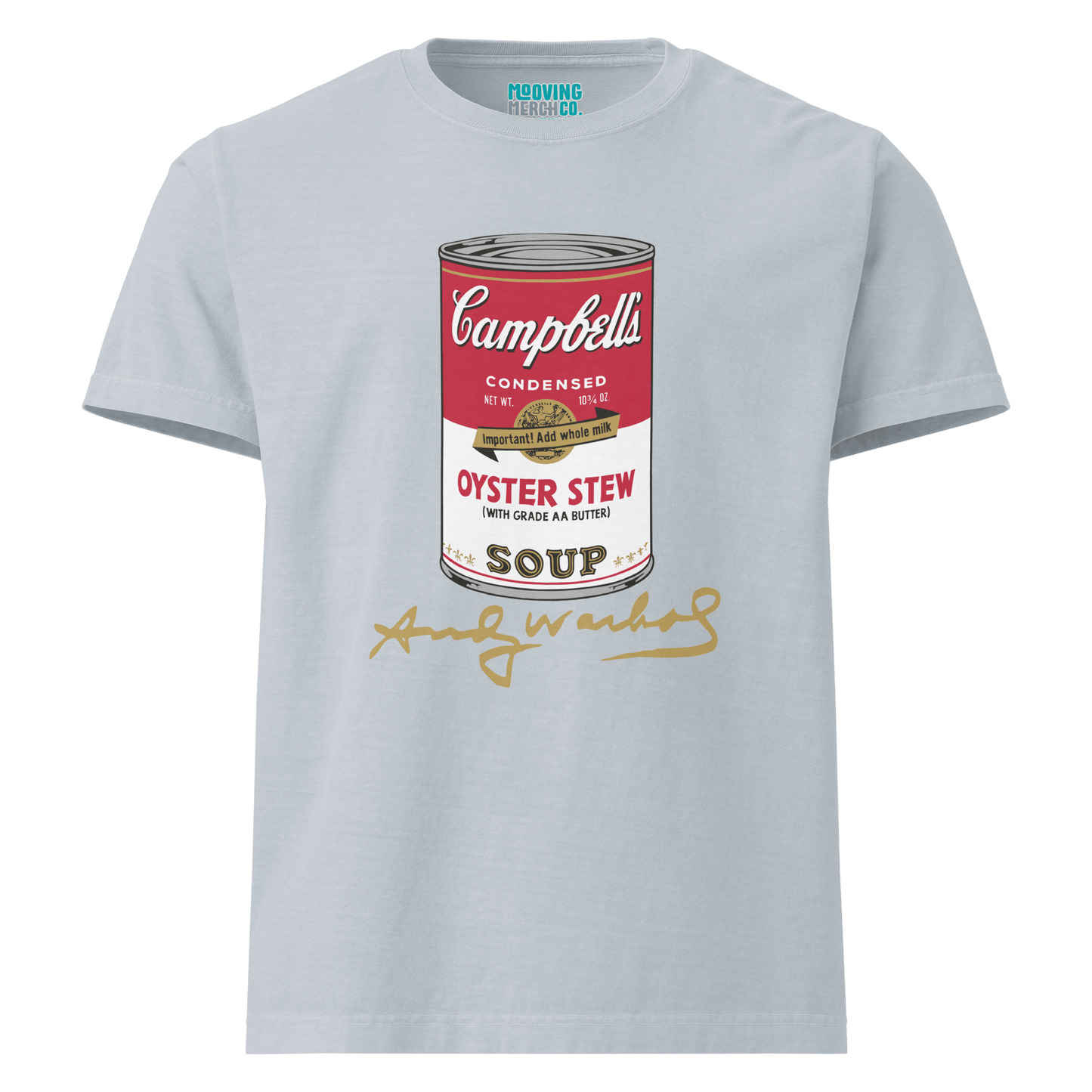 Andy Warhol 'Oyster Stew' Pop - Art Oversized T-Shirt - Unisex - Mooving Merch