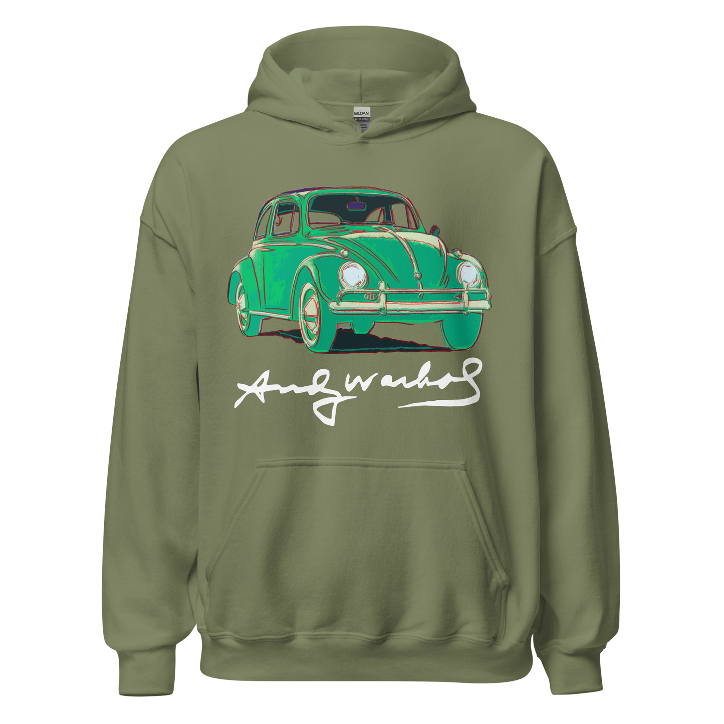Andy Warhol Volkswagen Beetle Hoodie - 10 Cols - Unisex S to 5XL - Mooving Merch