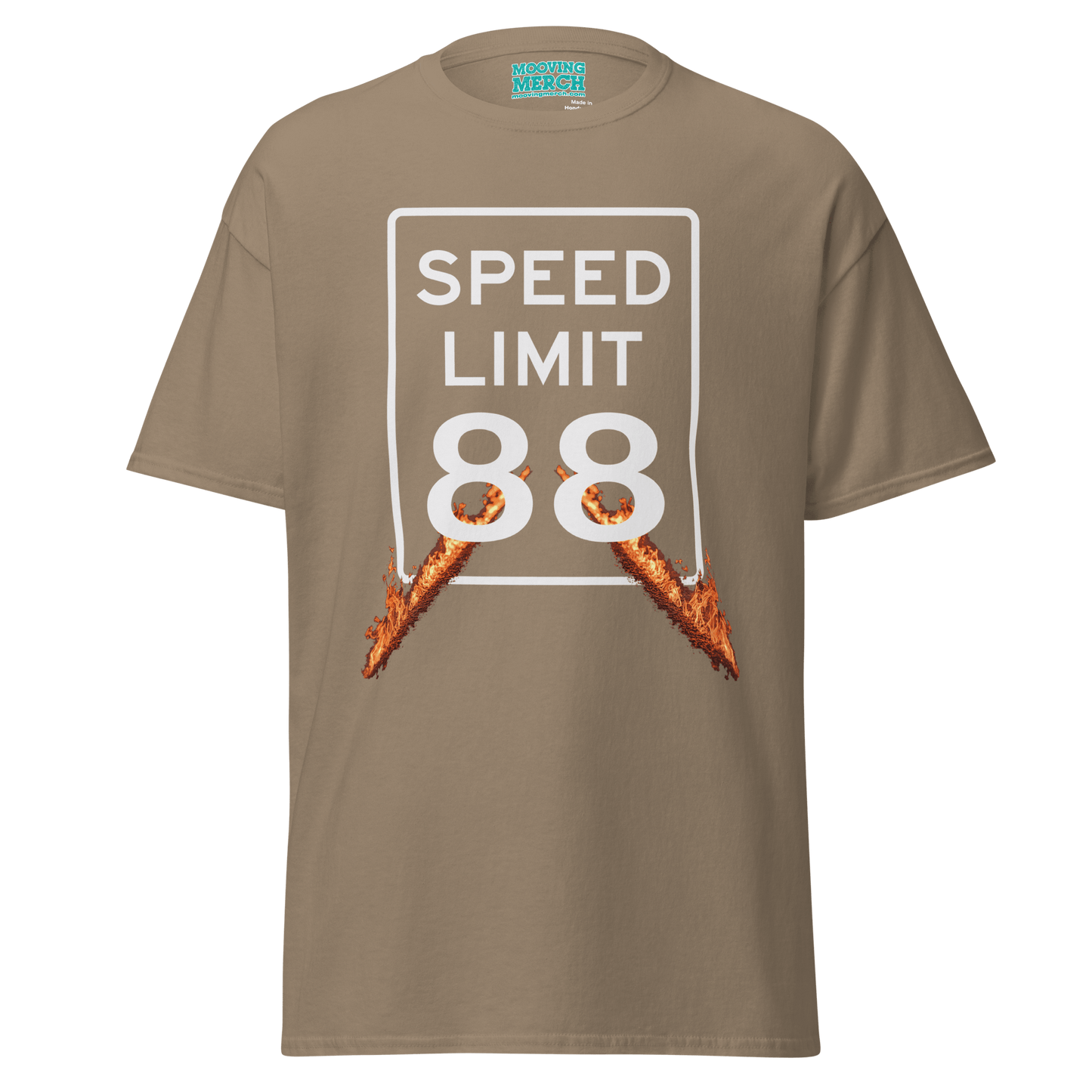 Back to the Future Speed Limit T-Shirt - 10 Cols - Unisex S to 5XL - Mooving Merch
