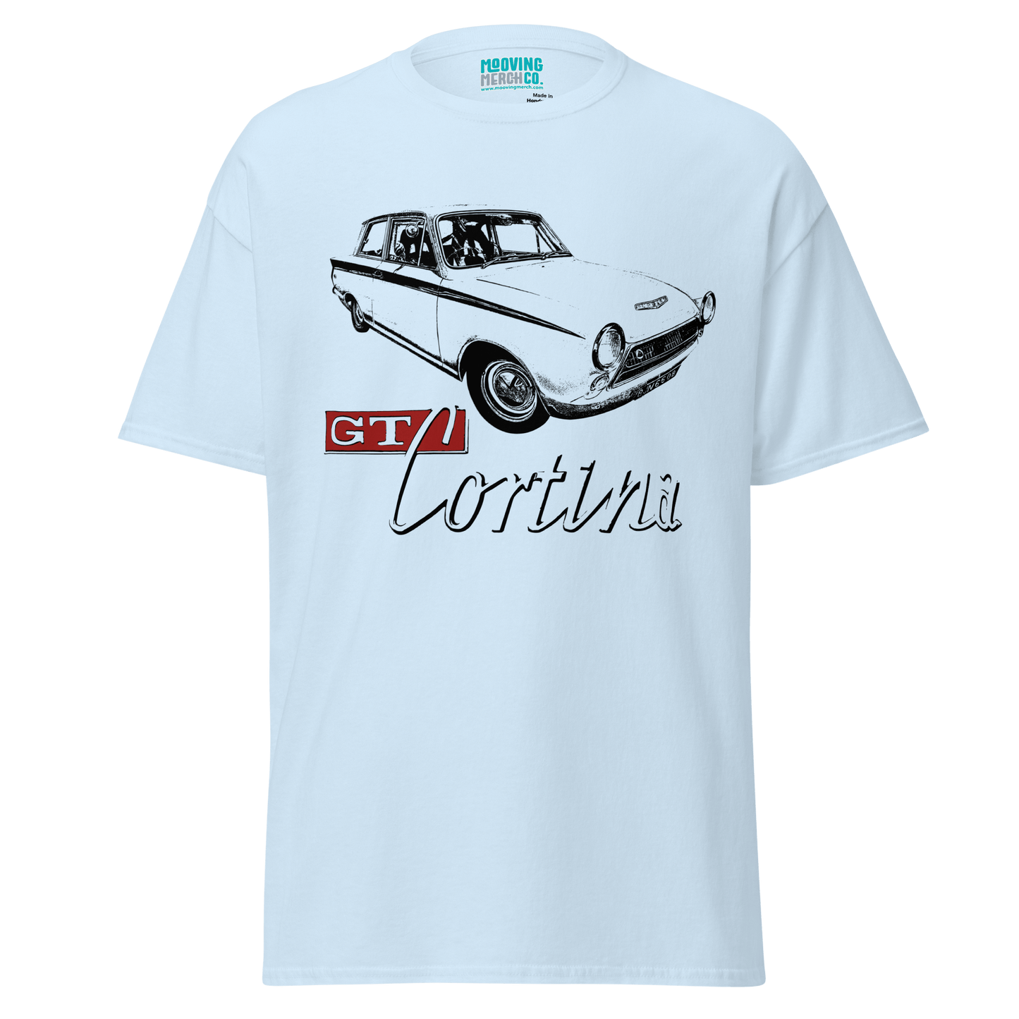 Ford Lotus Cortina MK1 T-Shirt - 12 Colours - Unisex - Mooving Merch