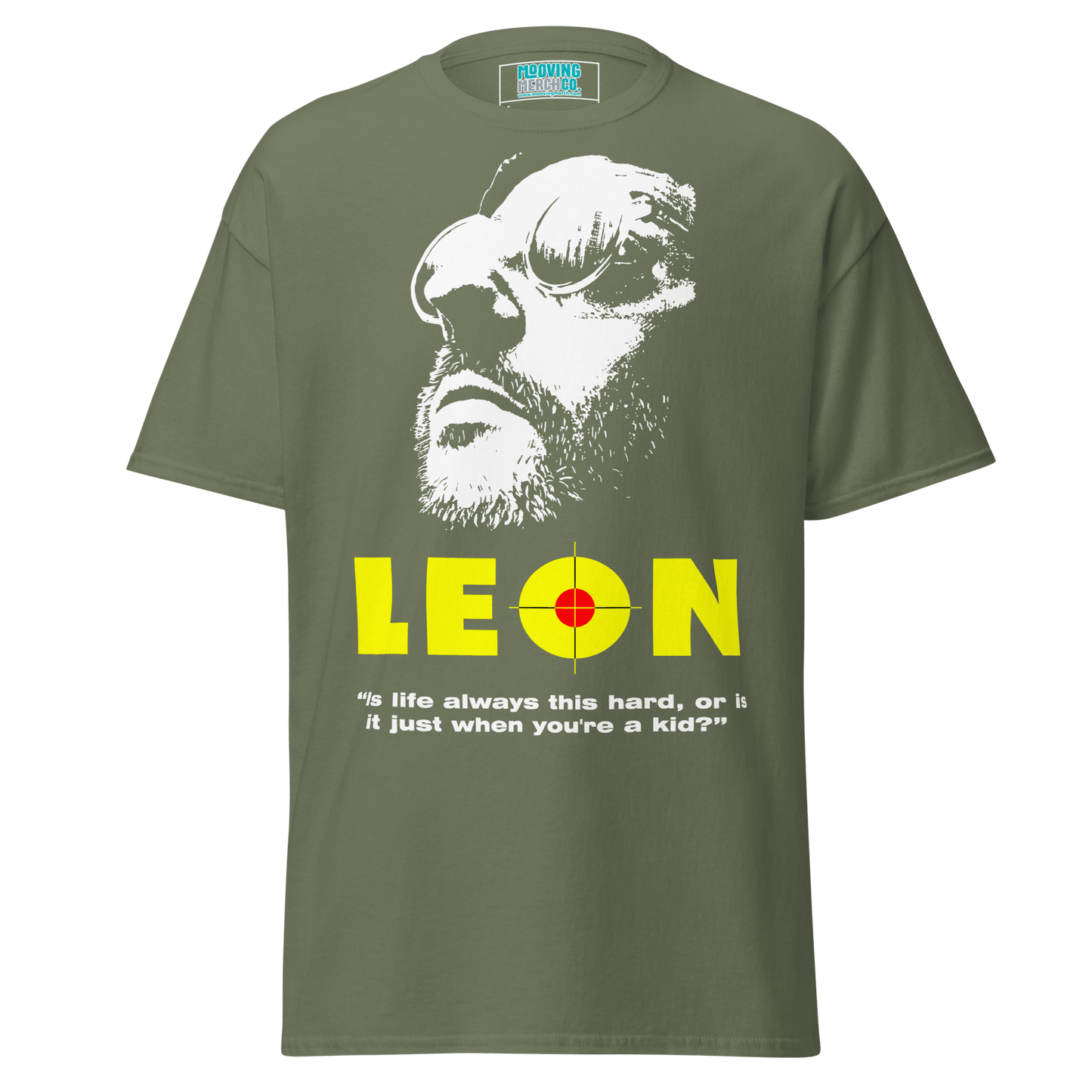 Leon 'The Professional' Movie T-Shirt - 10 Colours - Unisex S to 5XL - Mooving Merch