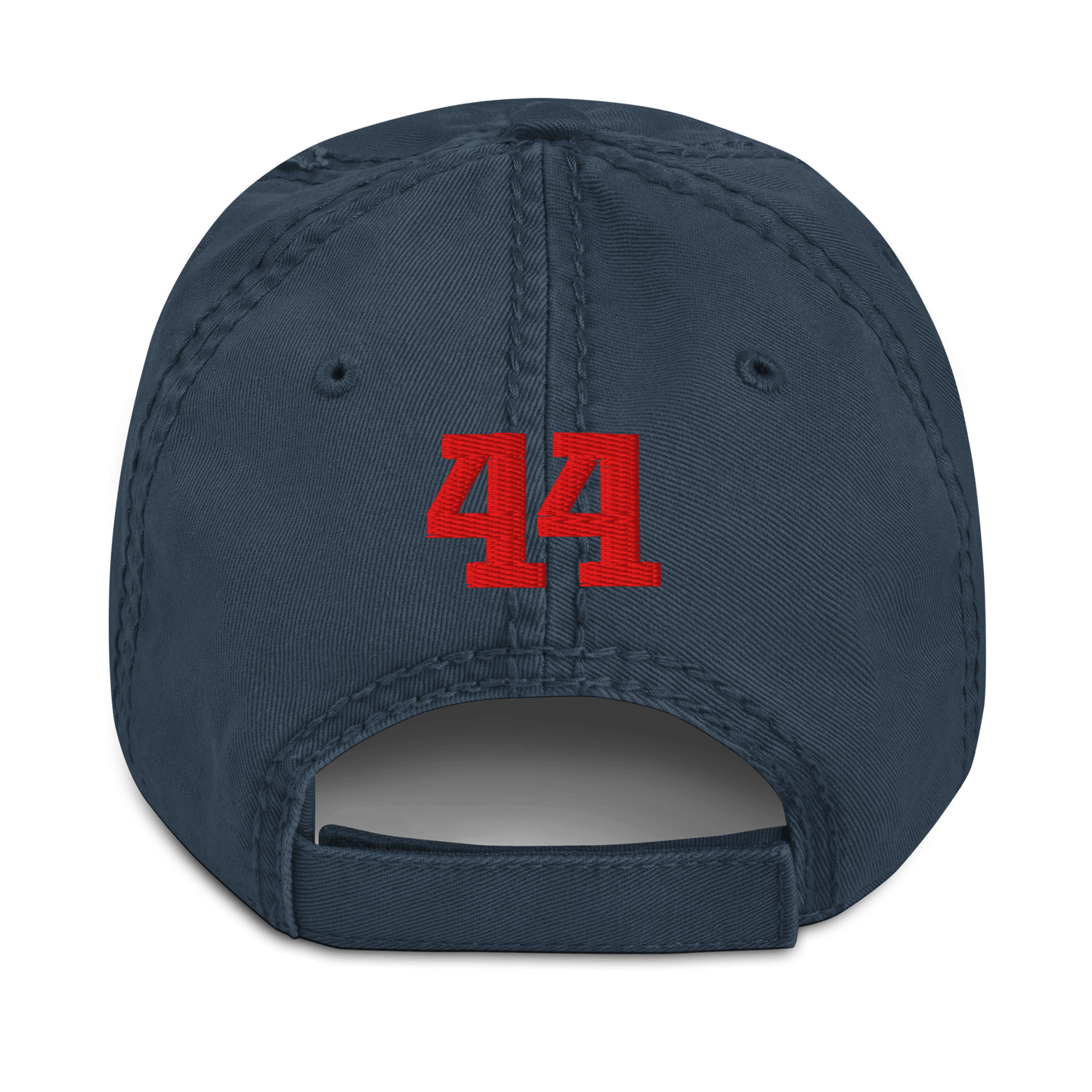 Lewis Hamilton Scuderia 44 Distressed Embroidered Baseball Cap - 3 Colours - One Size - Mooving Merch
