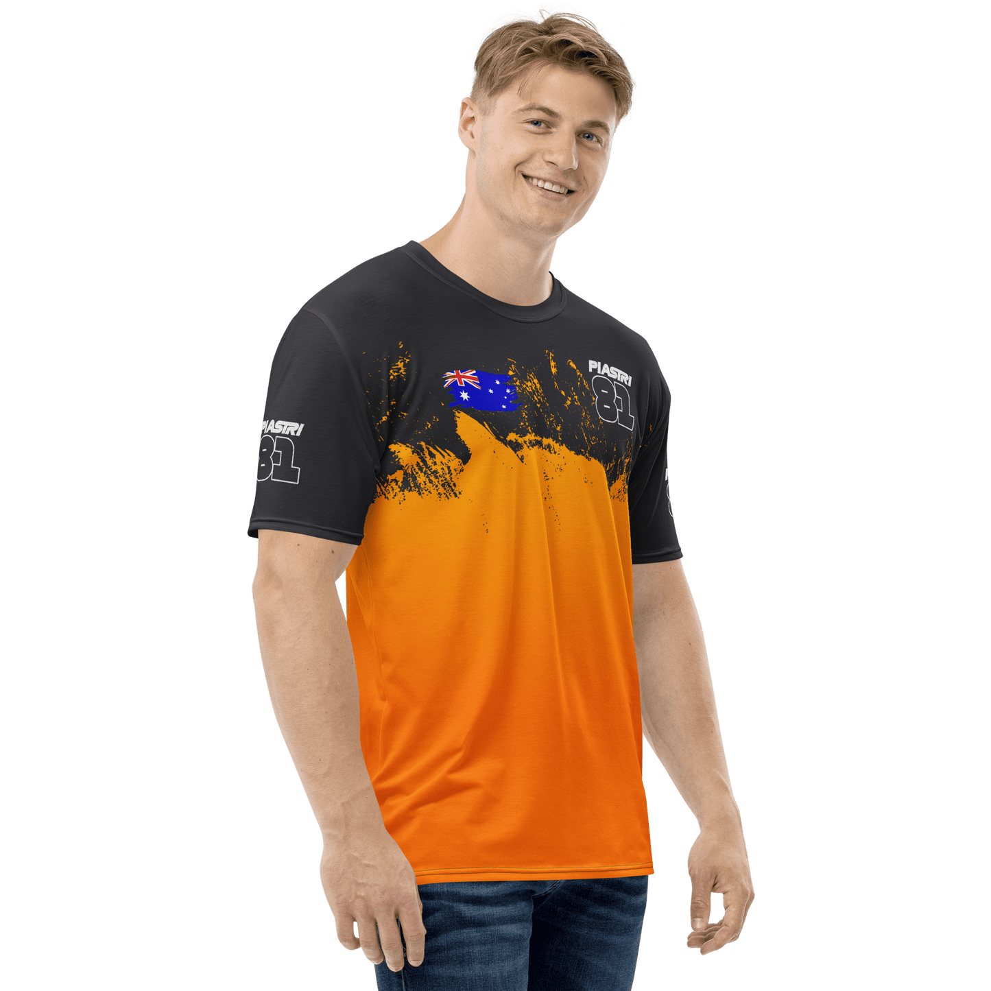 Oscar Piastri 81 Racing T-Shirt - Men's - XS - 2XL - Mooving Merch