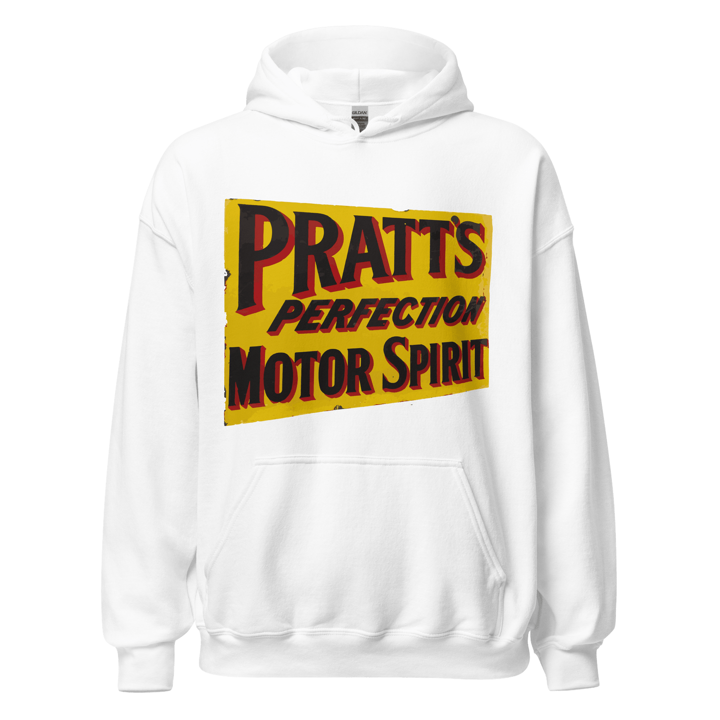 Pratt's Motor Spirit Retro Hoodie - 12 Cols - Unisex S to 5XL - Mooving Merch