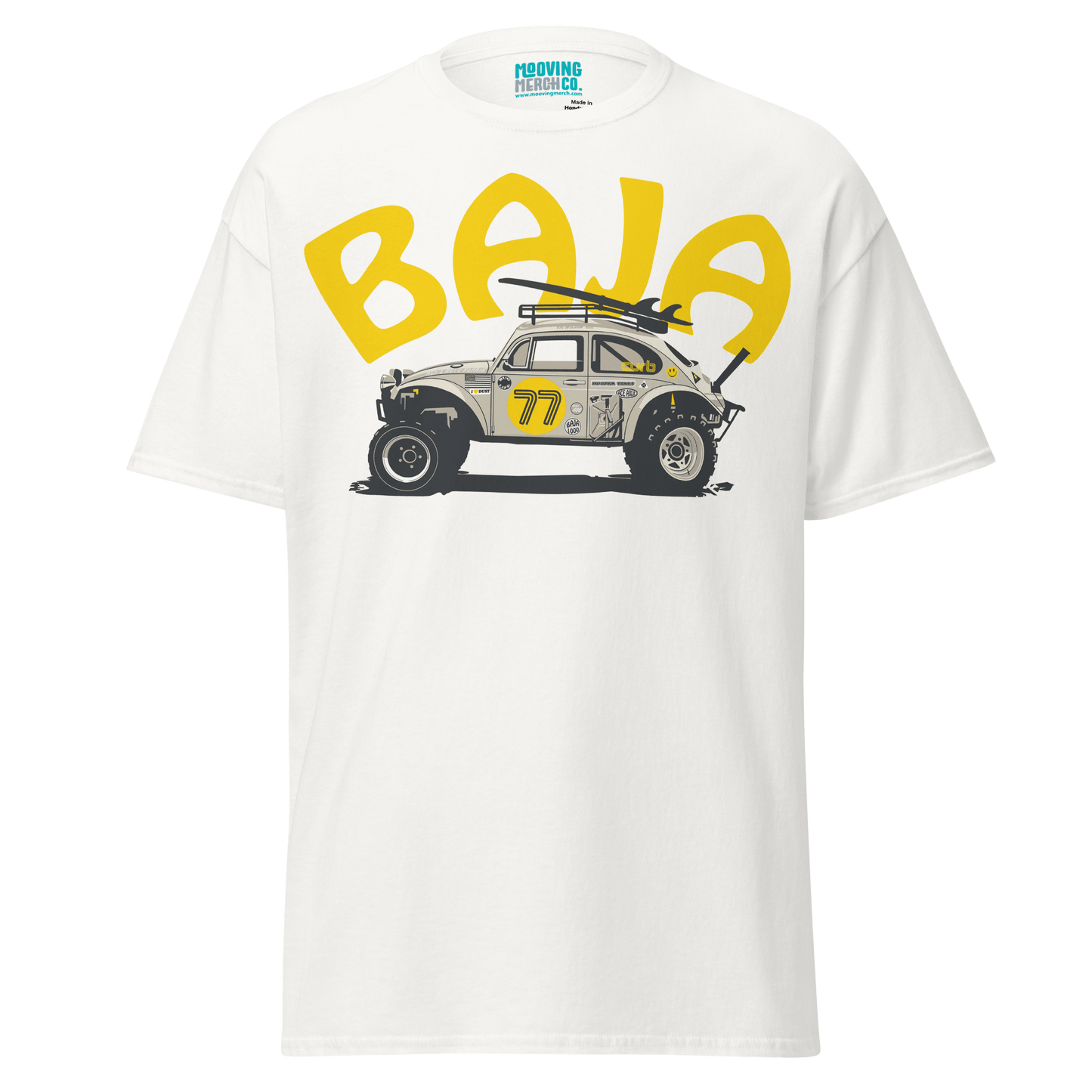 VW Beetle Baja Bug T-Shirt - 10 Colors - Unisex S to 5XL - Mooving Merch