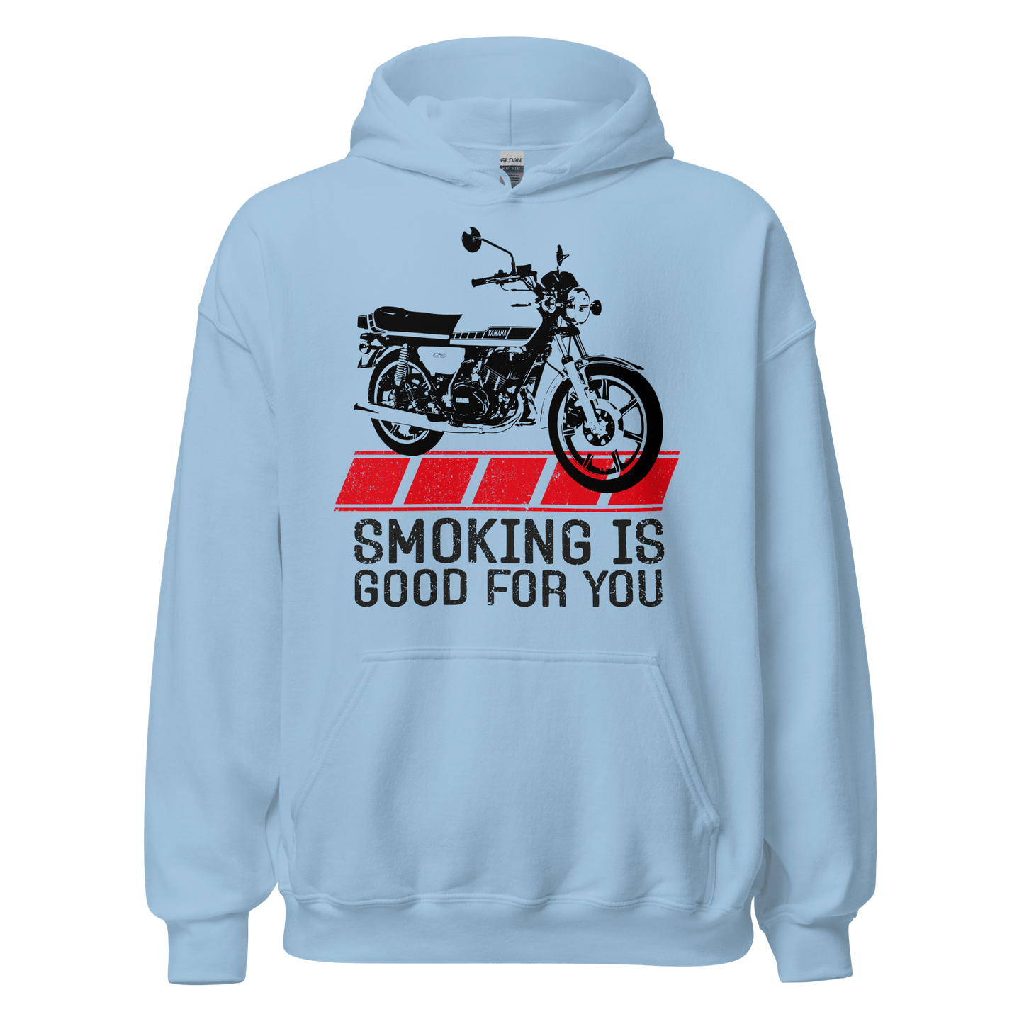 Yamaha RD250/400 2 - Stroke Slogan Hoodie - 10 Cols - Unisex S to 5XL - Mooving Merch