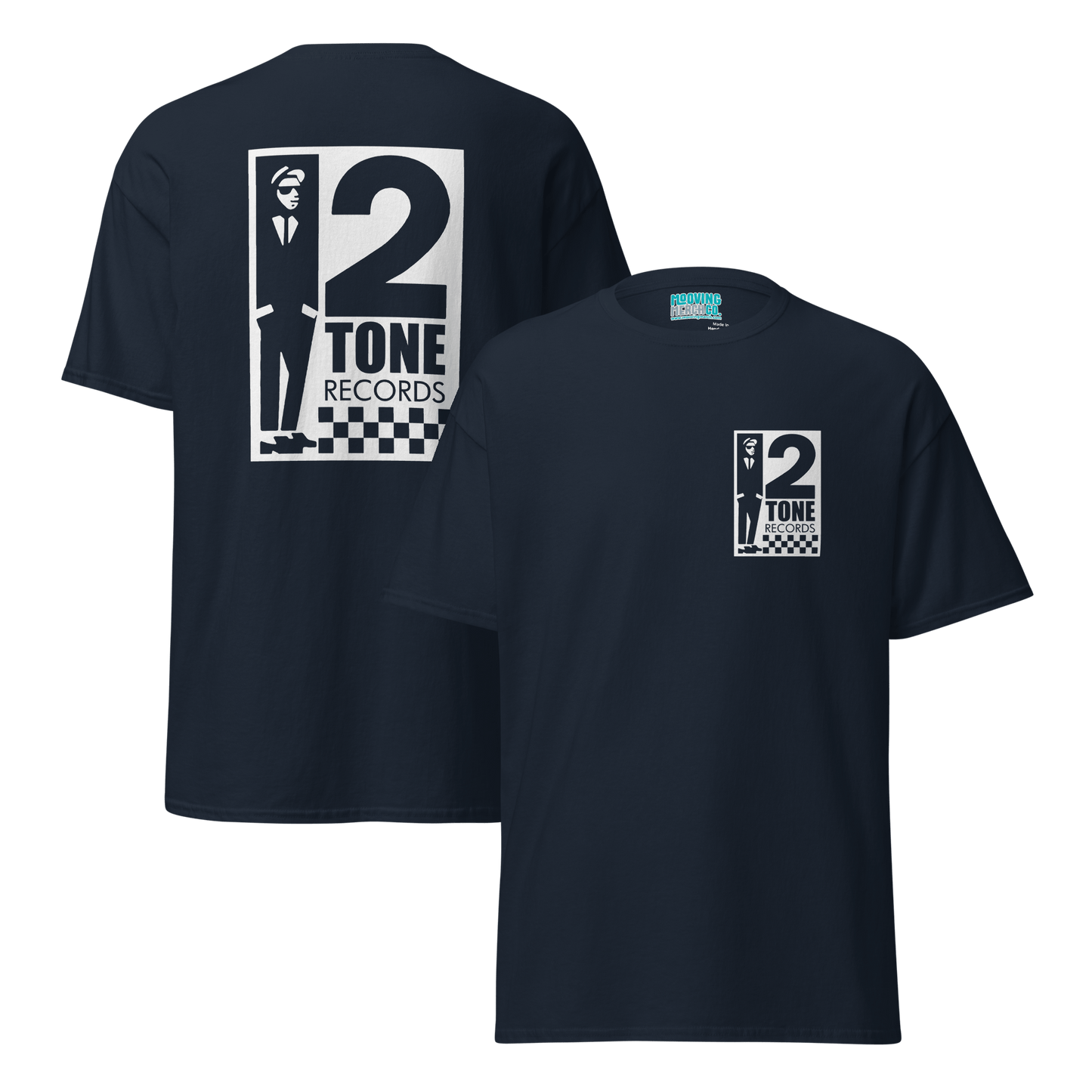 2 Tone Records Ska/Punk/Mod T-Shirt - 6 Colours - Unisex S to 5XL - Mooving Merch