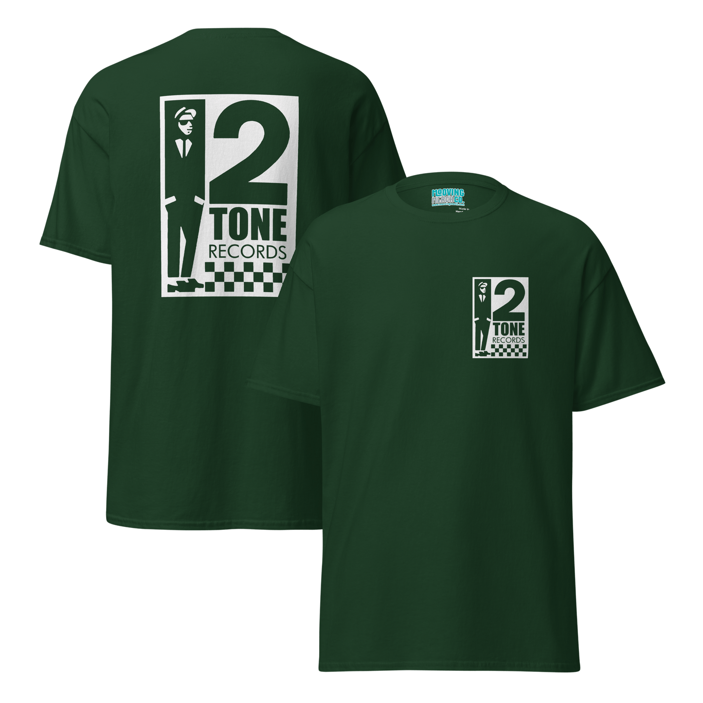 2 Tone Records Ska/Punk/Mod T-Shirt - 6 Colours - Unisex S to 5XL - Mooving Merch