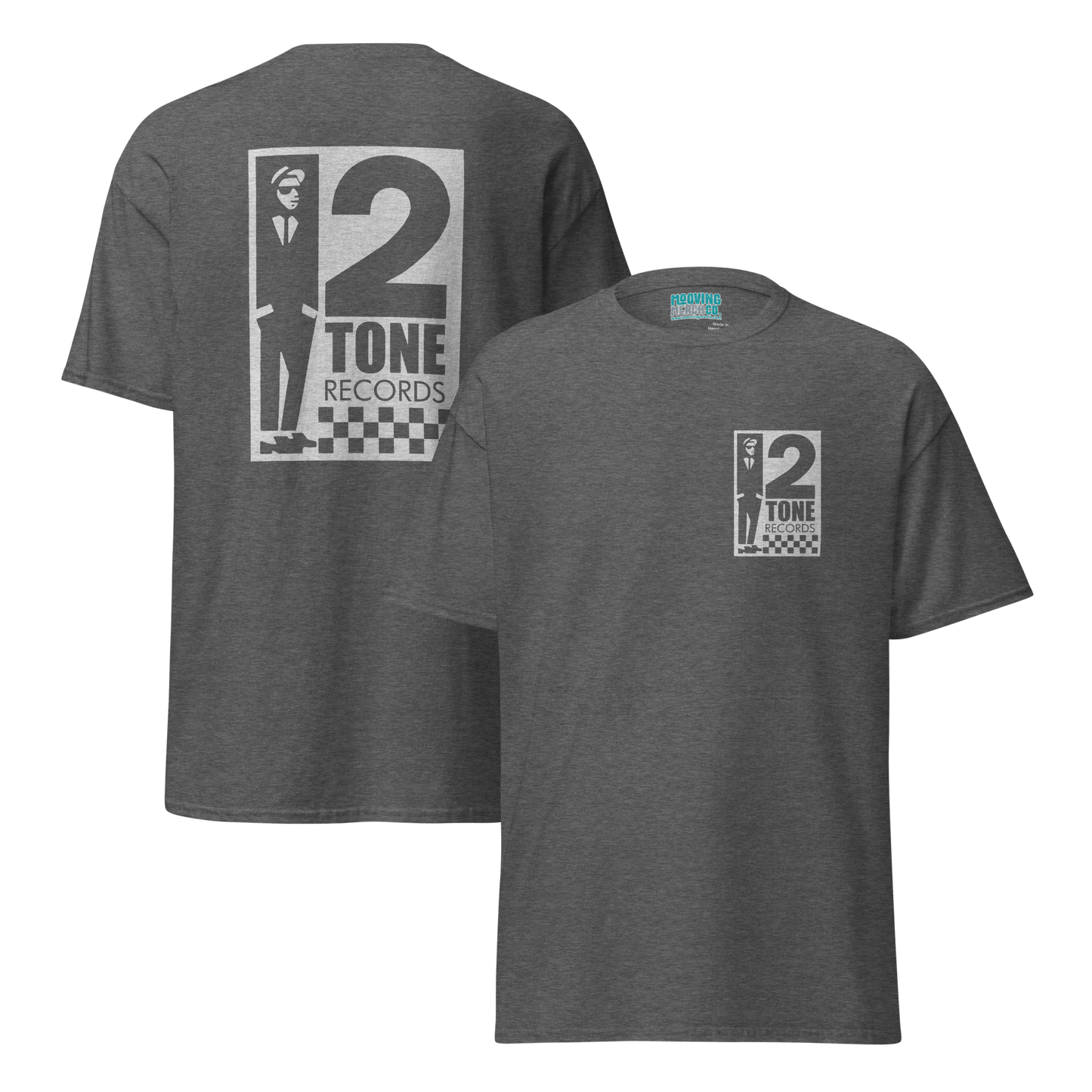 2 Tone Records Ska/Punk/Mod T-Shirt - 6 Colours - Unisex S to 5XL - Mooving Merch