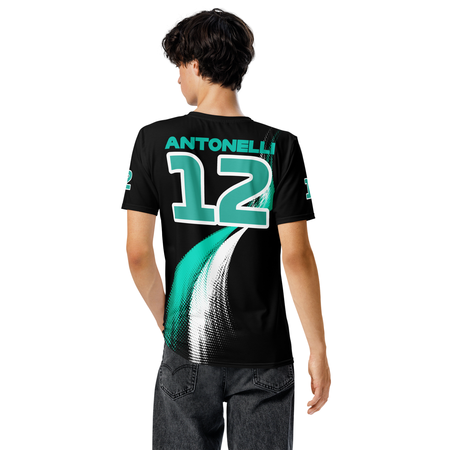 Kimi Antonelli 12 AMG Mercedes F1 Team T-Shirt - Men's