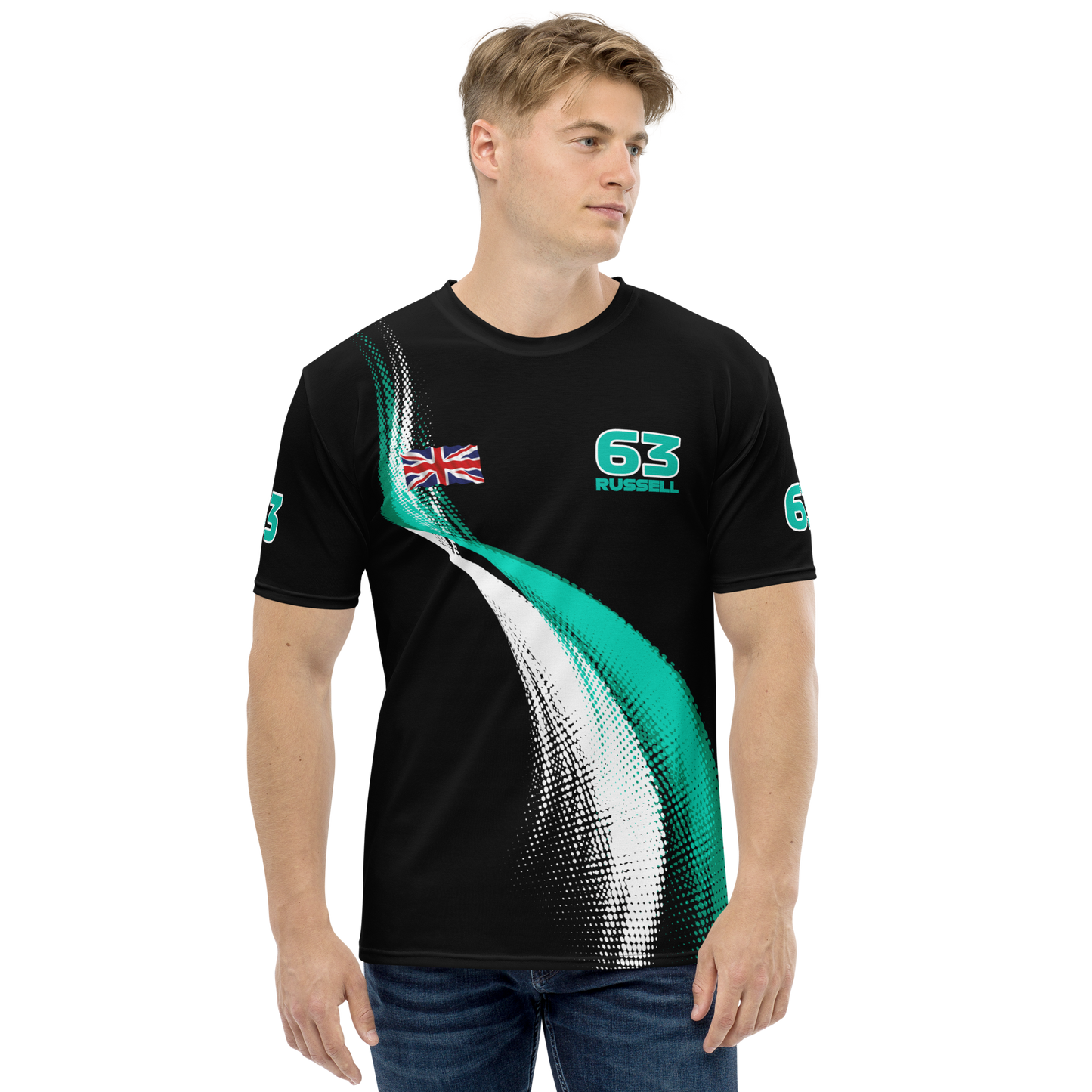 George Russell 63 AMG Mercedes F1 Team T-Shirt - Men's