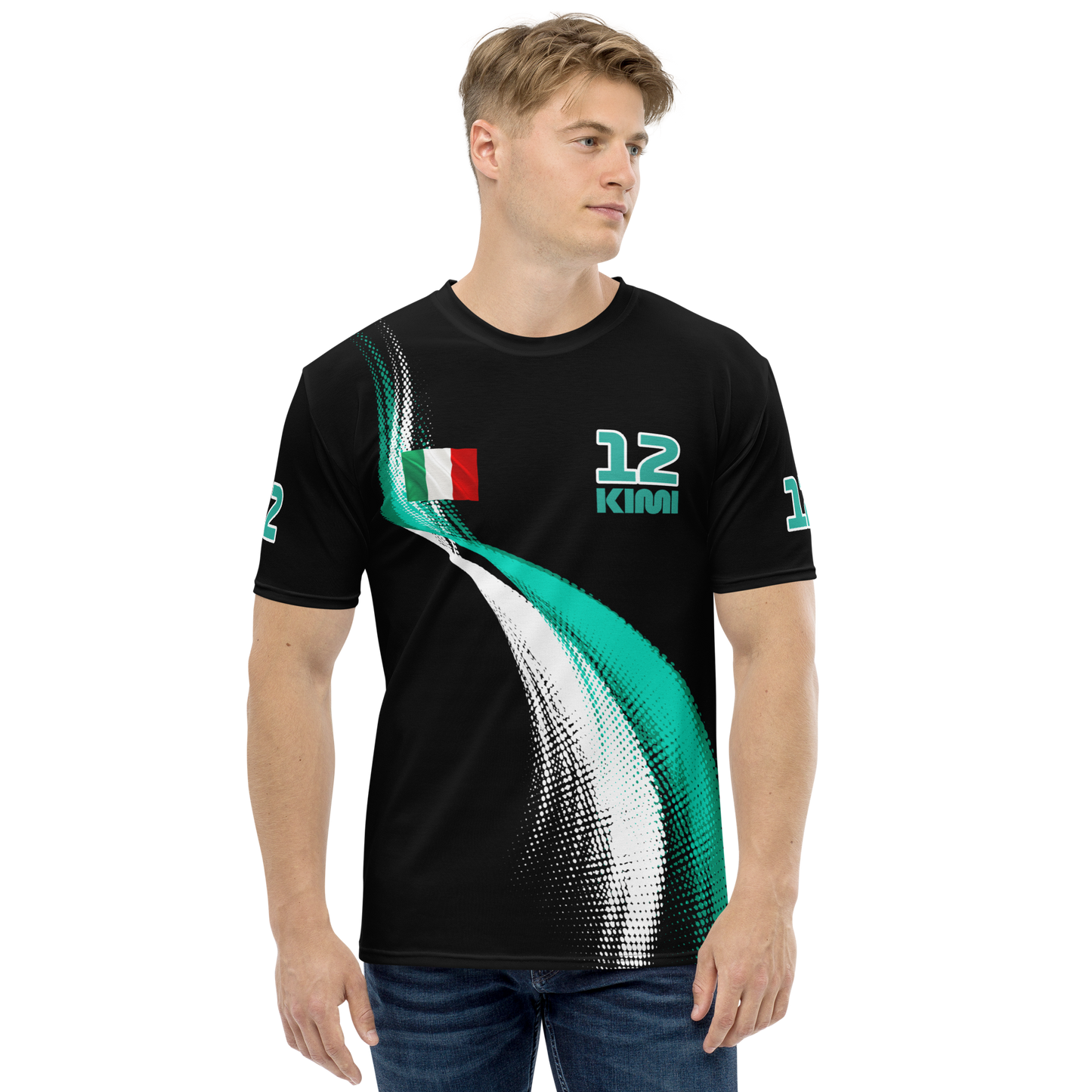 Kimi Antonelli 12 AMG Mercedes F1 Team T-Shirt - Men's