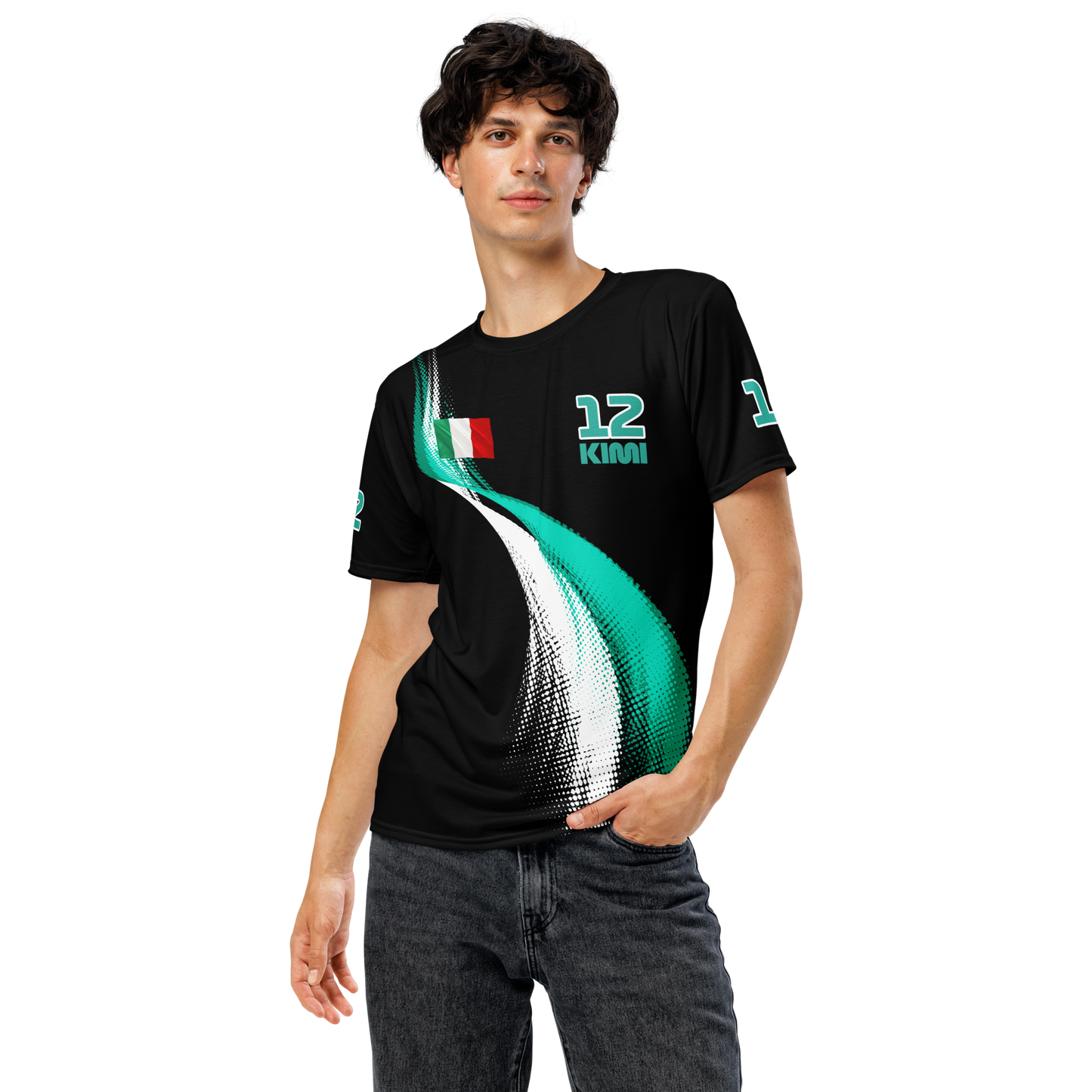 Kimi Antonelli 12 AMG Mercedes F1 Team T-Shirt - Men's