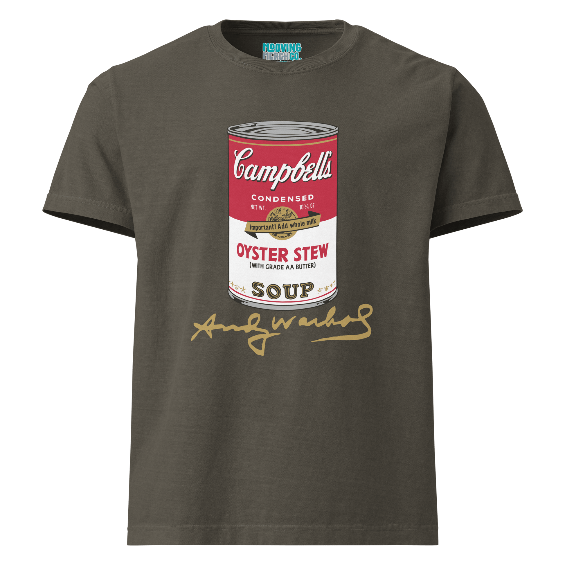 Andy Warhol 'Oyster Stew' Pop - Art Oversized T-Shirt - Unisex - Mooving Merch