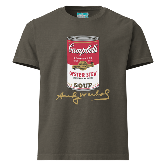 Andy Warhol 'Oyster Stew' Pop - Art Oversized T-Shirt - Unisex - Mooving Merch