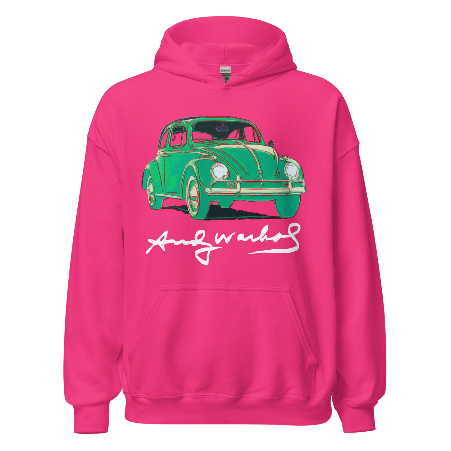 Andy Warhol Volkswagen Beetle Hoodie - 10 Cols - Unisex S to 5XL - Mooving Merch