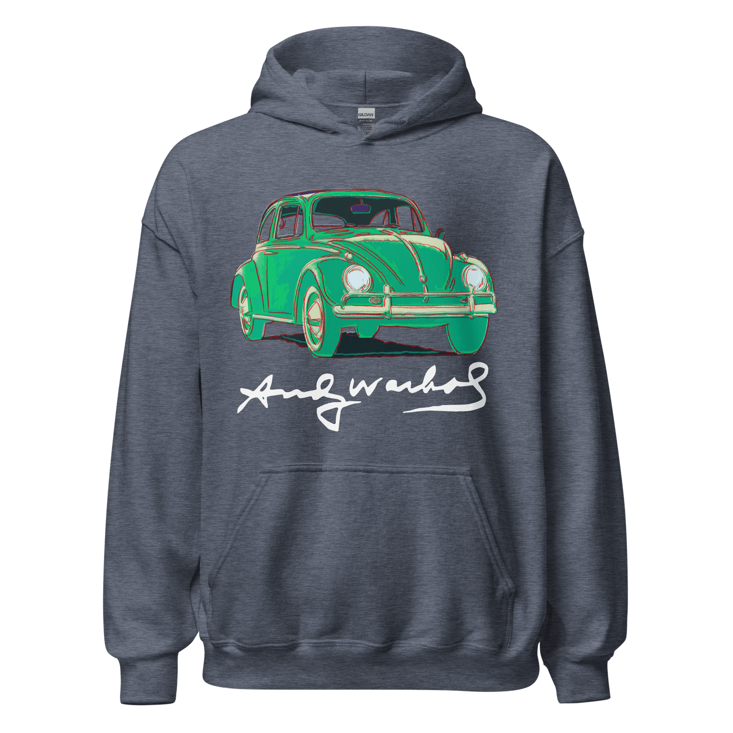 Andy Warhol Volkswagen Beetle Hoodie - 10 Cols - Unisex S to 5XL - Mooving Merch