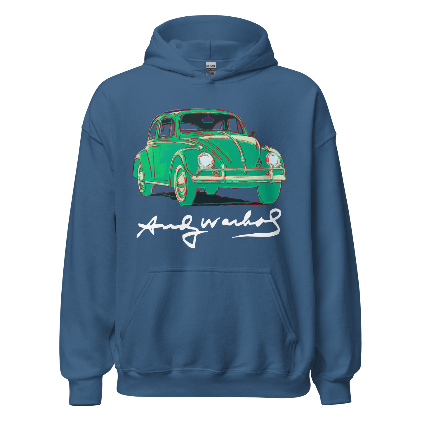 Andy Warhol Volkswagen Beetle Hoodie - 10 Cols - Unisex S to 5XL - Mooving Merch