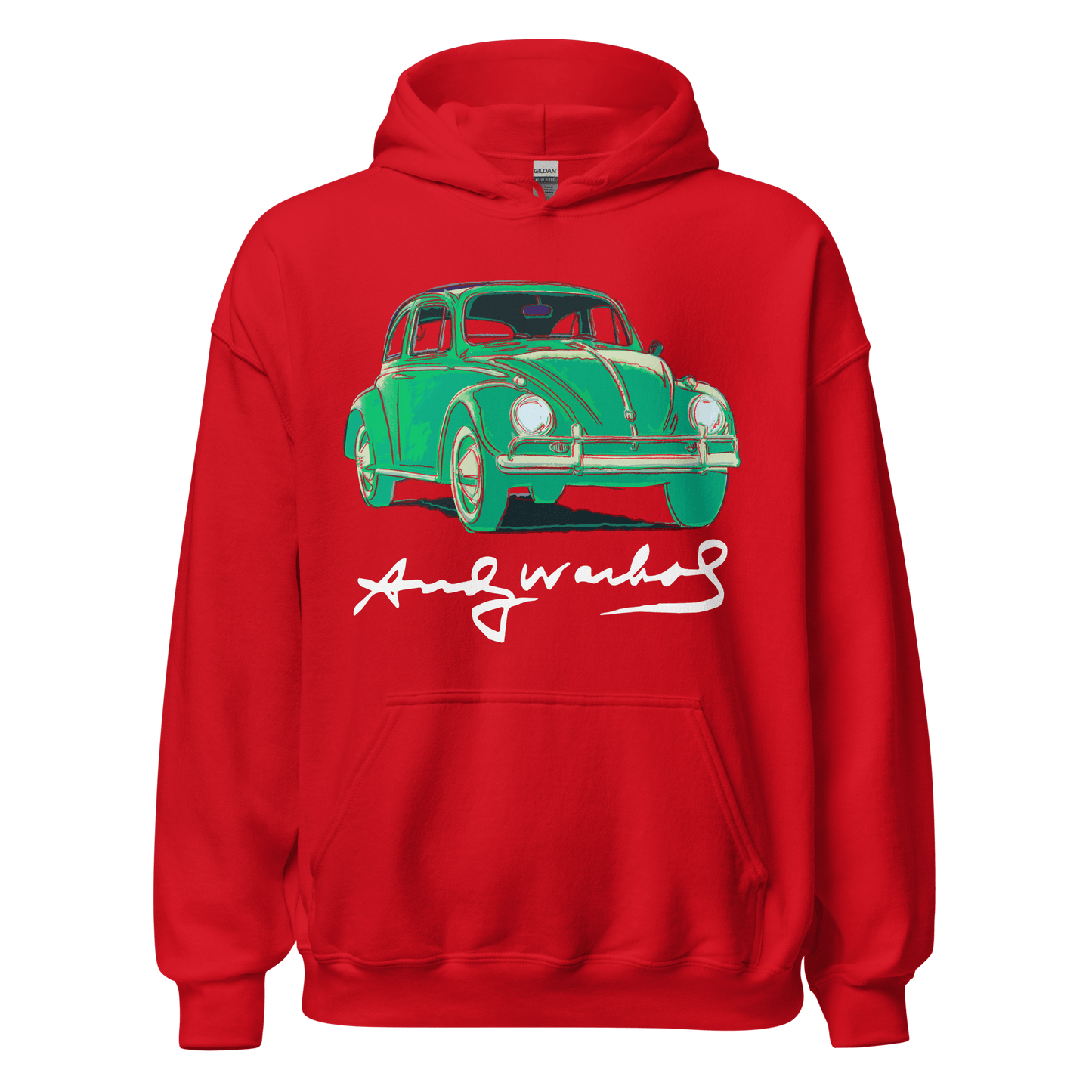 Andy Warhol Volkswagen Beetle Hoodie - 10 Cols - Unisex S to 5XL - Mooving Merch