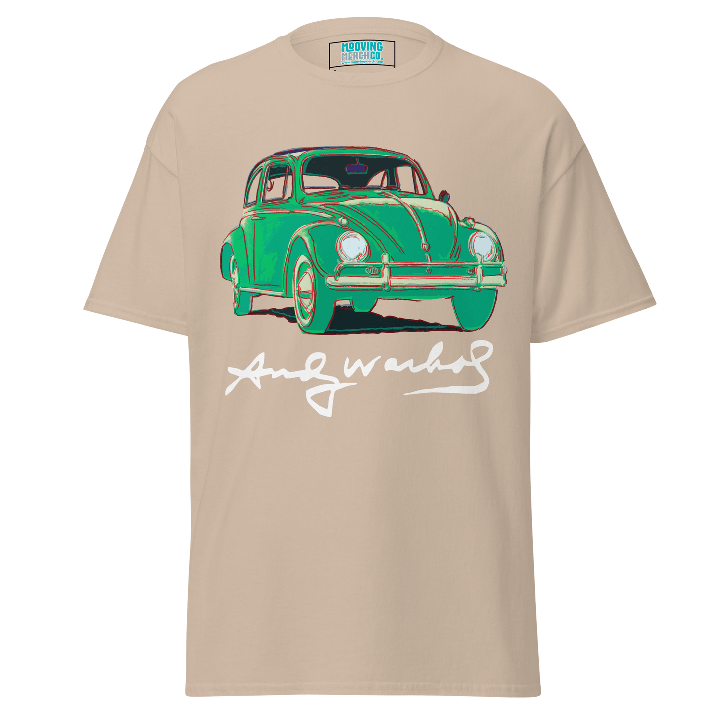 Andy Warhol Volkswagen Beetle T-Shirt - 10 Cols - Unisex S to 5XL - Mooving Merch