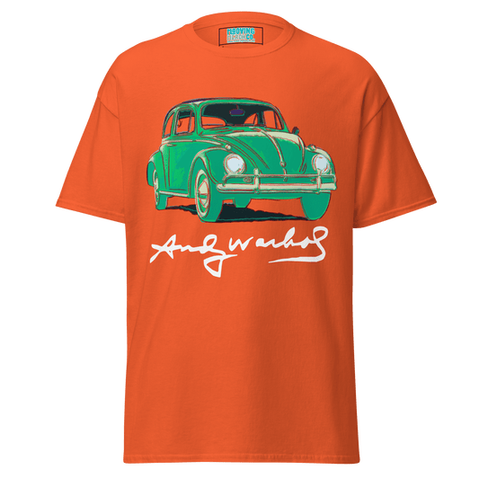 Andy Warhol Volkswagen Beetle T-Shirt - 10 Cols - Unisex S to 5XL - Mooving Merch