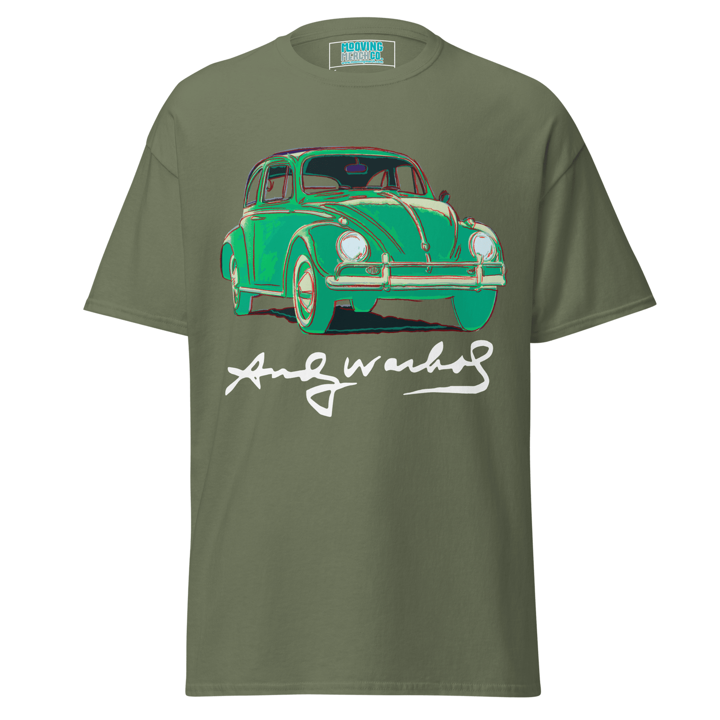 Andy Warhol Volkswagen Beetle T-Shirt - 10 Cols - Unisex S to 5XL - Mooving Merch