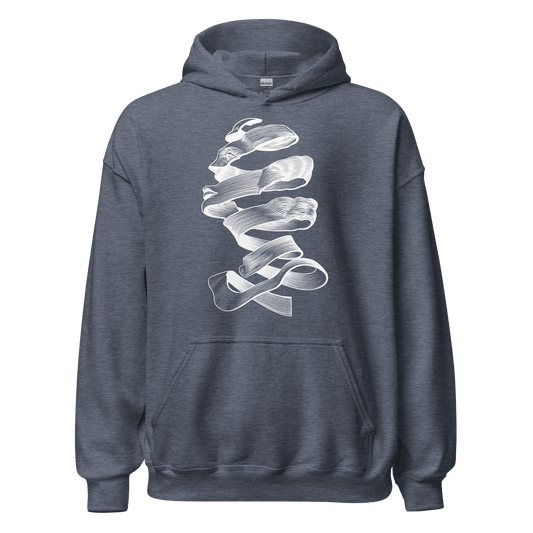 Art Hoodie Inspired by M.C. Escher - 9 Colours - S to 5XL - Mooving Merch
