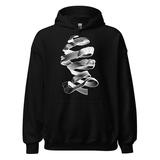Art Hoodie Inspired by M.C. Escher - 9 Colours - S to 5XL - Mooving Merch