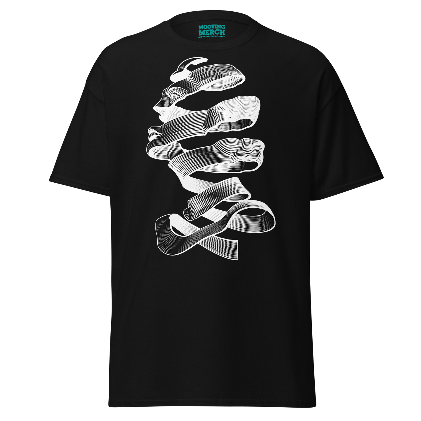 Art T-Shirt Inspired by M.C. Escher - 9 Colours - S to 5XL - Mooving Merch