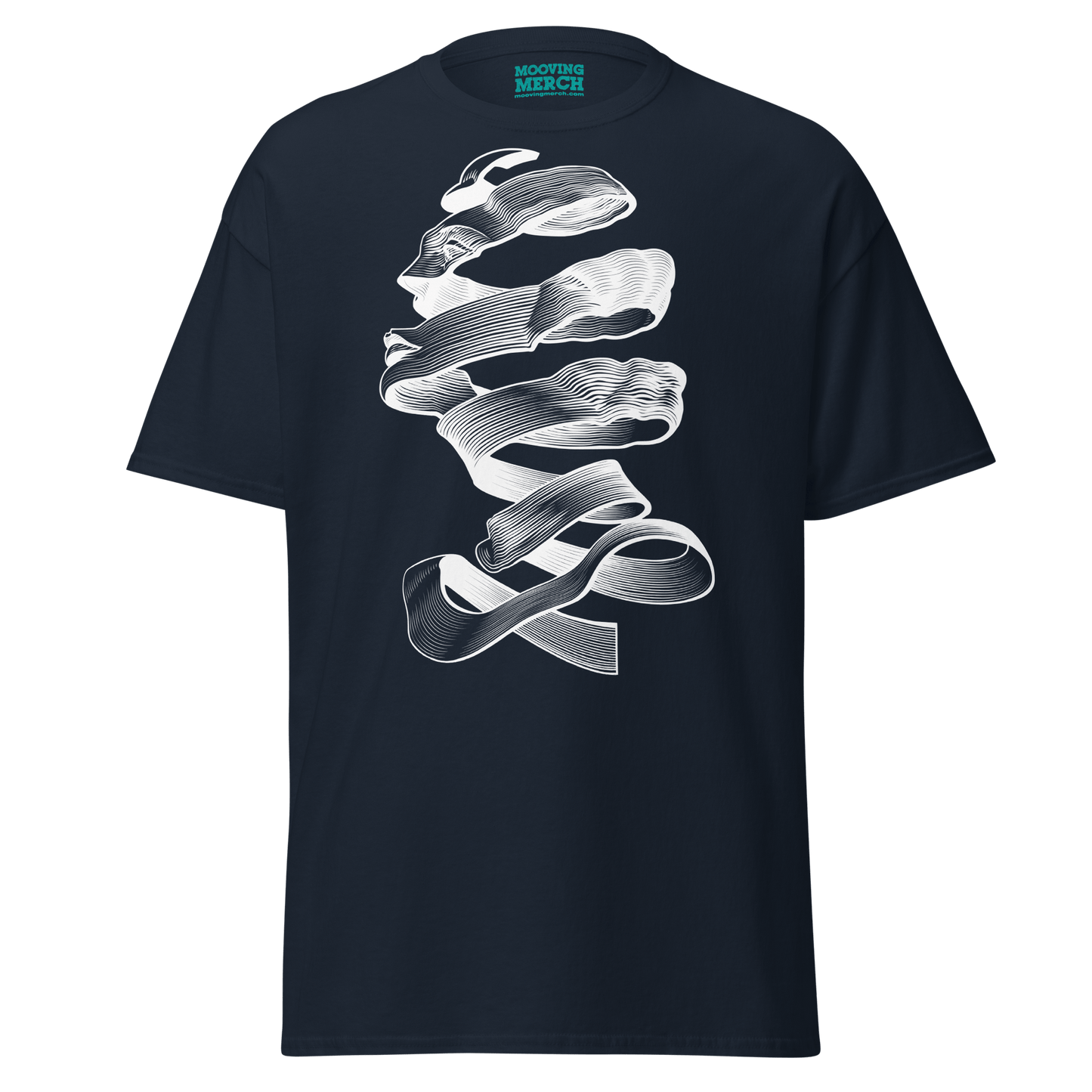 Art T-Shirt Inspired by M.C. Escher - 9 Colours - S to 5XL - Mooving Merch