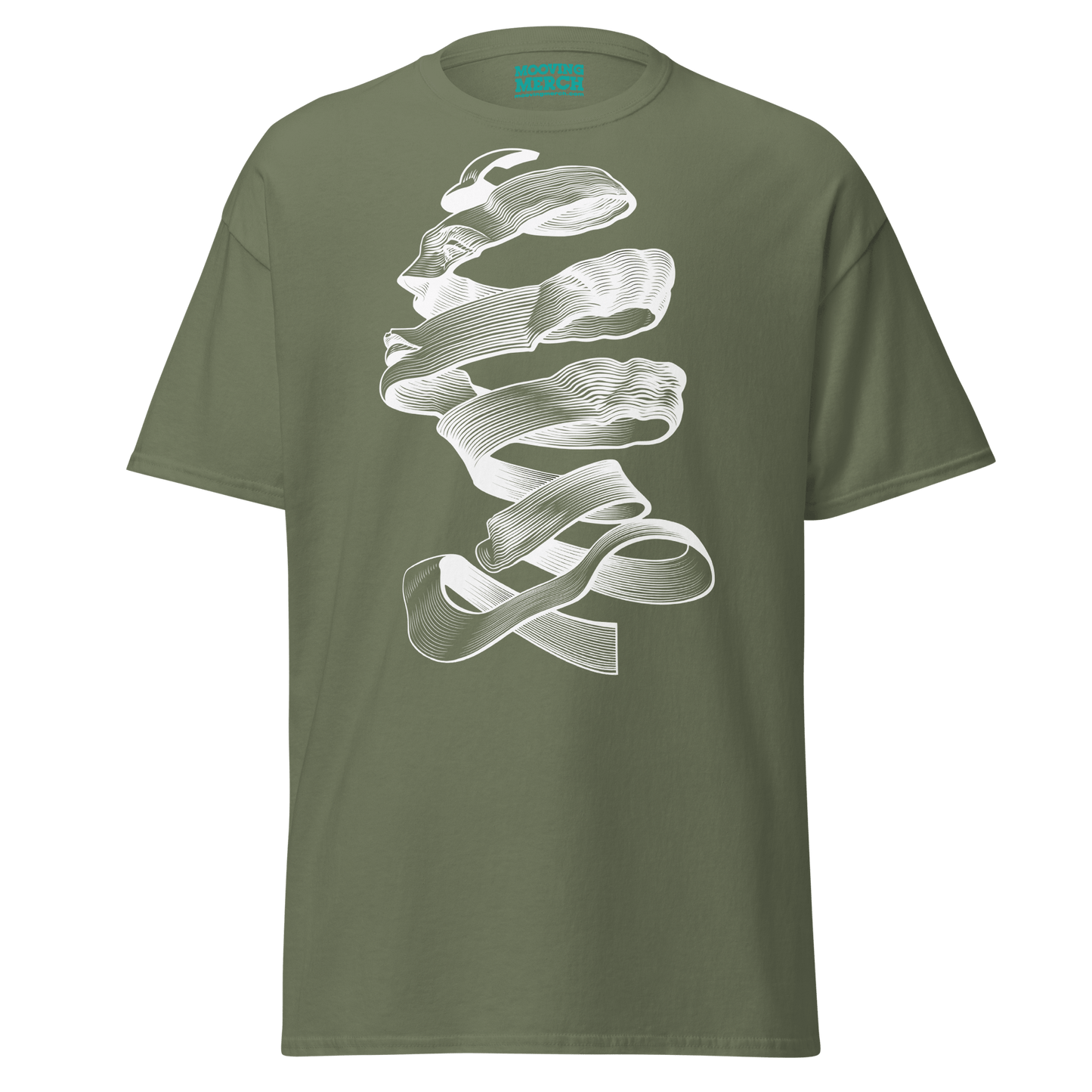 Art T-Shirt Inspired by M.C. Escher - 9 Colours - S to 5XL - Mooving Merch