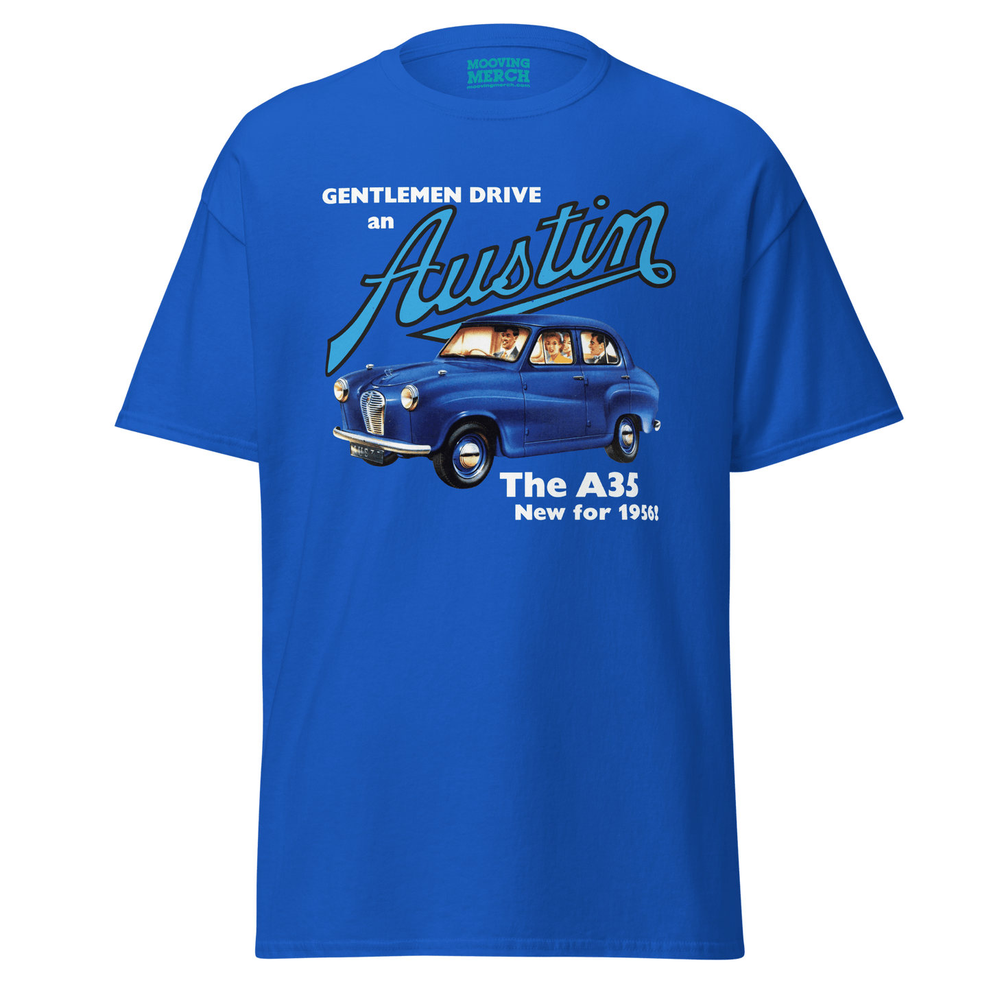 Austin Cars 50s Advertising T-Shirt - 9 Colours - S to 5XL - Mooving Merch