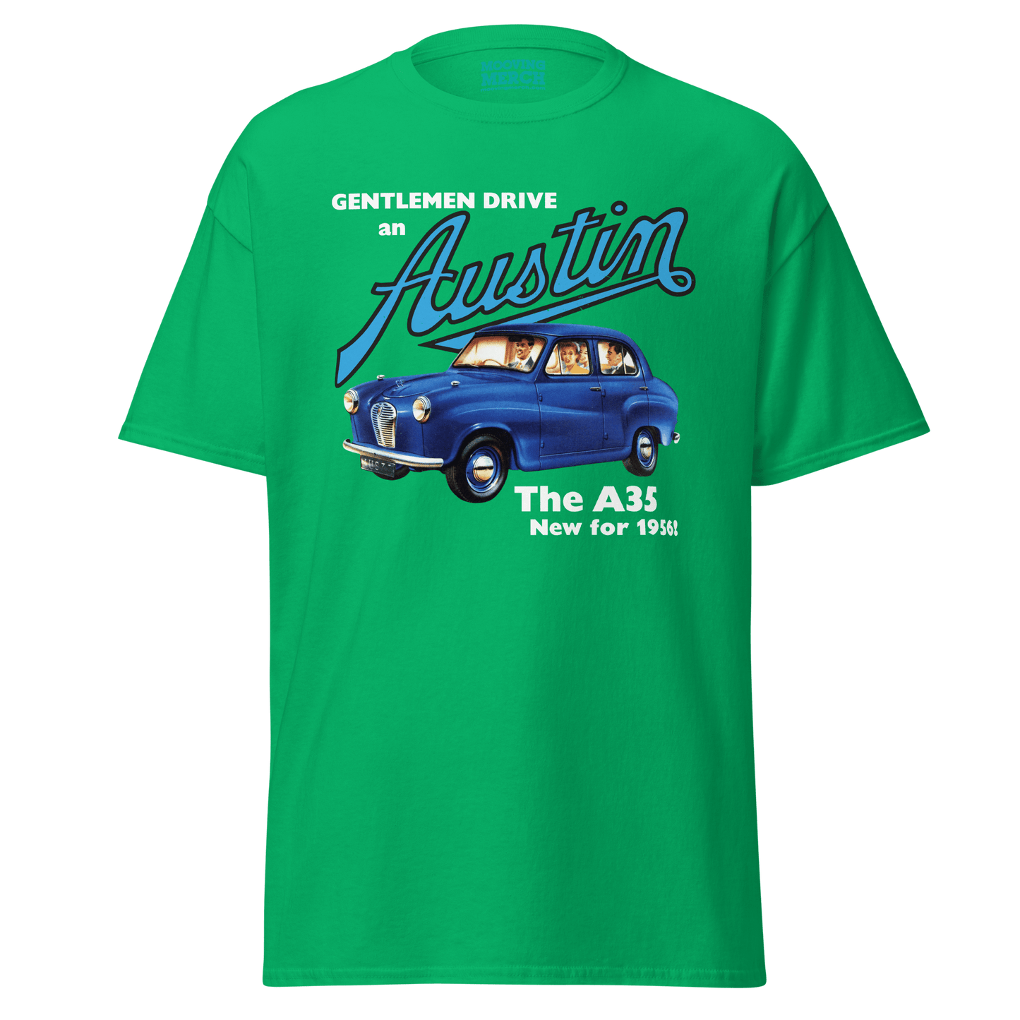 Austin Cars 50s Advertising T-Shirt - 9 Colours - S to 5XL - Mooving Merch