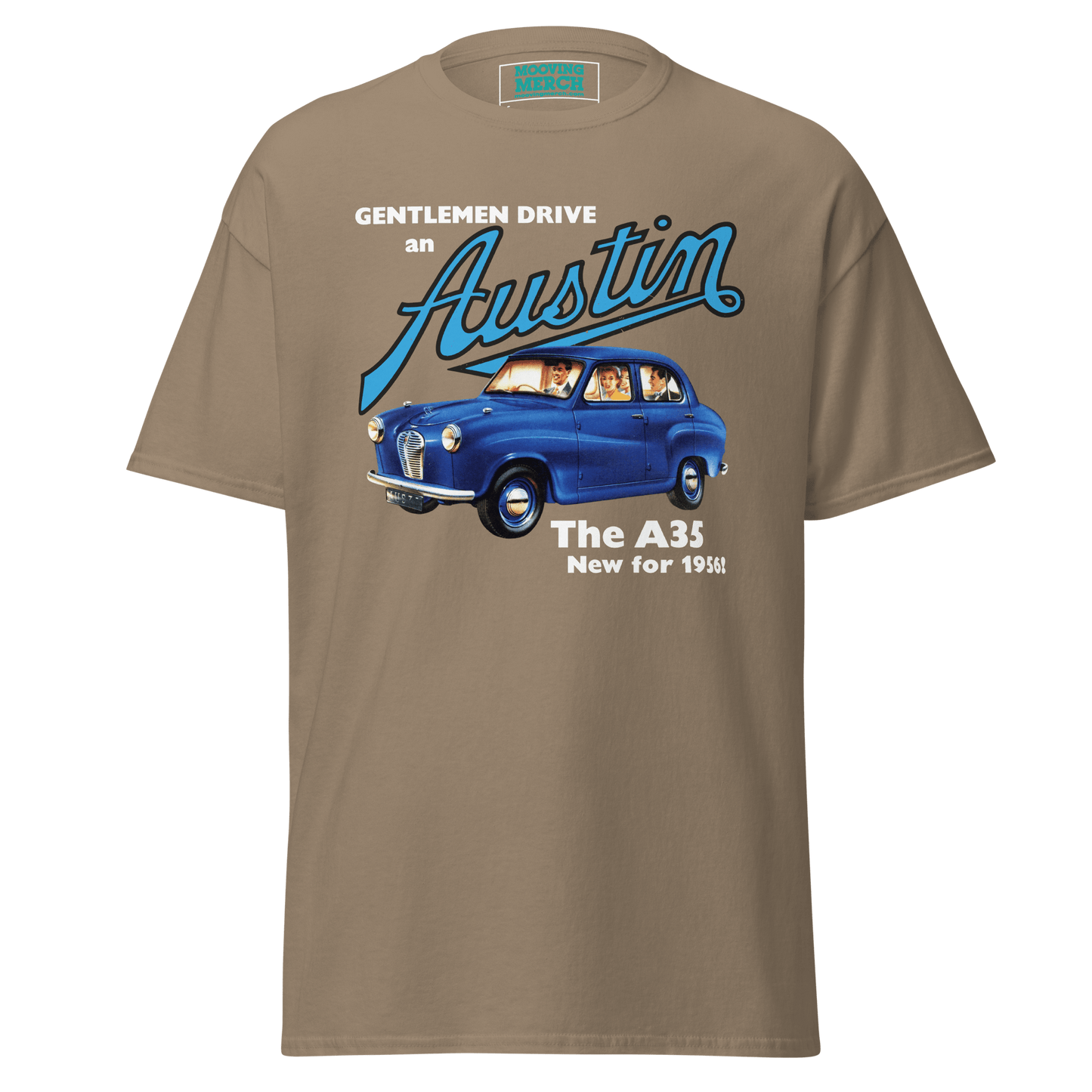 Austin Cars 50s Advertising T-Shirt - 9 Colours - S to 5XL - Mooving Merch