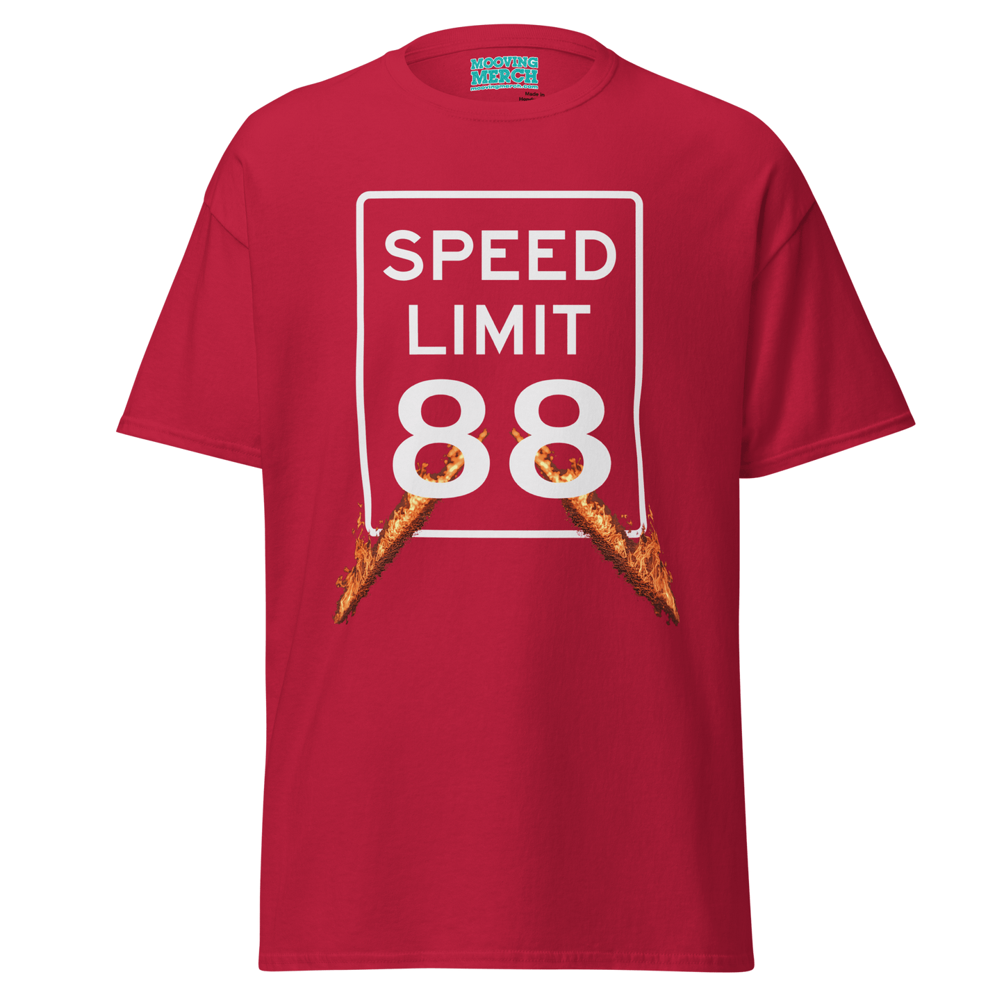 Back to the Future Speed Limit T-Shirt - 10 Cols - Unisex S to 5XL - Mooving Merch