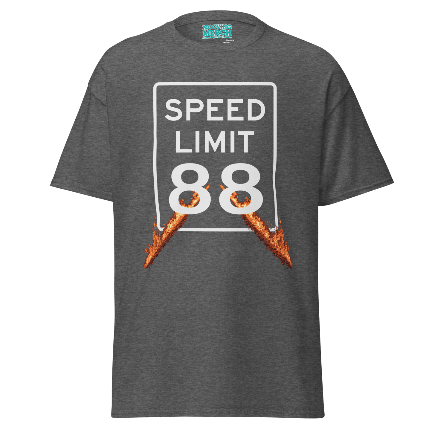 Back to the Future Speed Limit T-Shirt - 10 Cols - Unisex S to 5XL - Mooving Merch