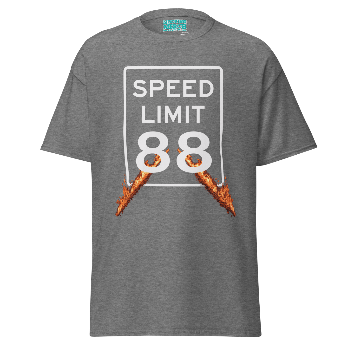 Back to the Future Speed Limit T-Shirt - 10 Cols - Unisex S to 5XL - Mooving Merch