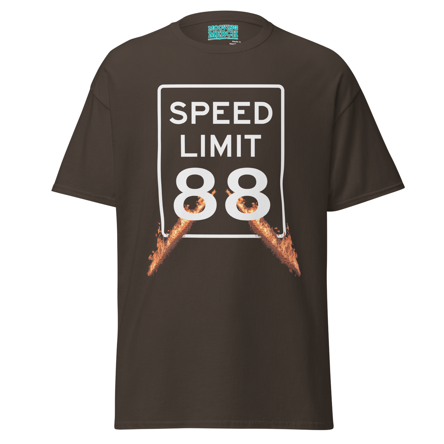 Back to the Future Speed Limit T-Shirt - 10 Cols - Unisex S to 5XL - Mooving Merch