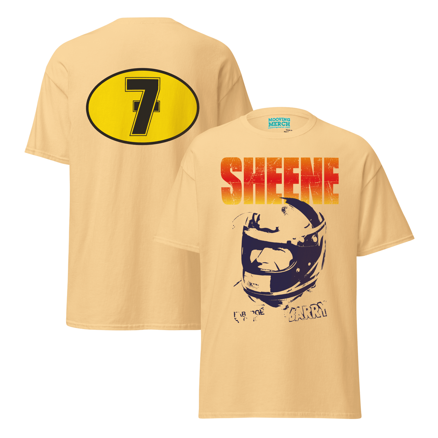 Barry Sheene Tribute Unisex T-Shirt - 10 Cols - S to 5XL - Mooving Merch
