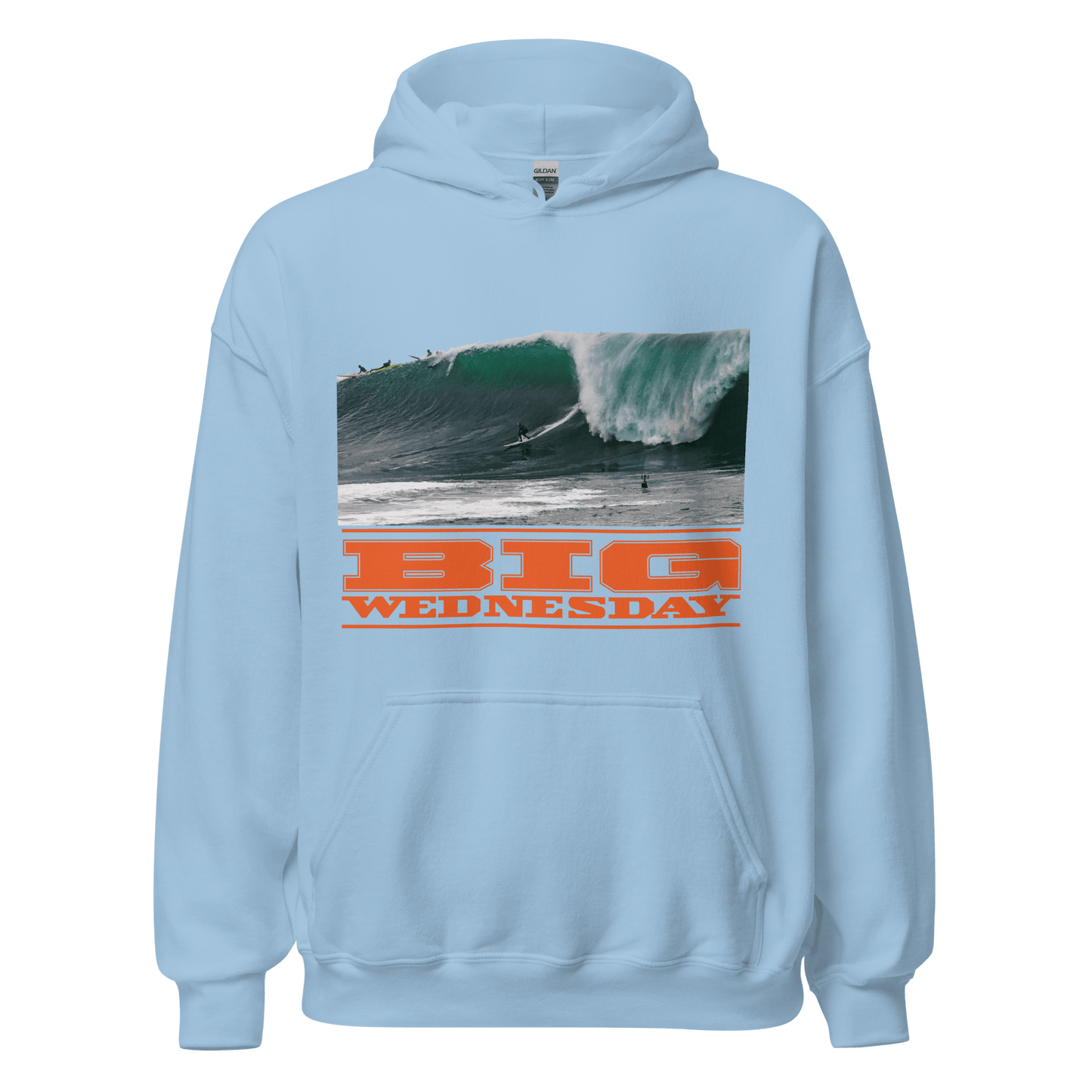 Bear Big Wednesday Classic Surf Hoodie - 9 Colours - S to 5XL - Mooving Merch