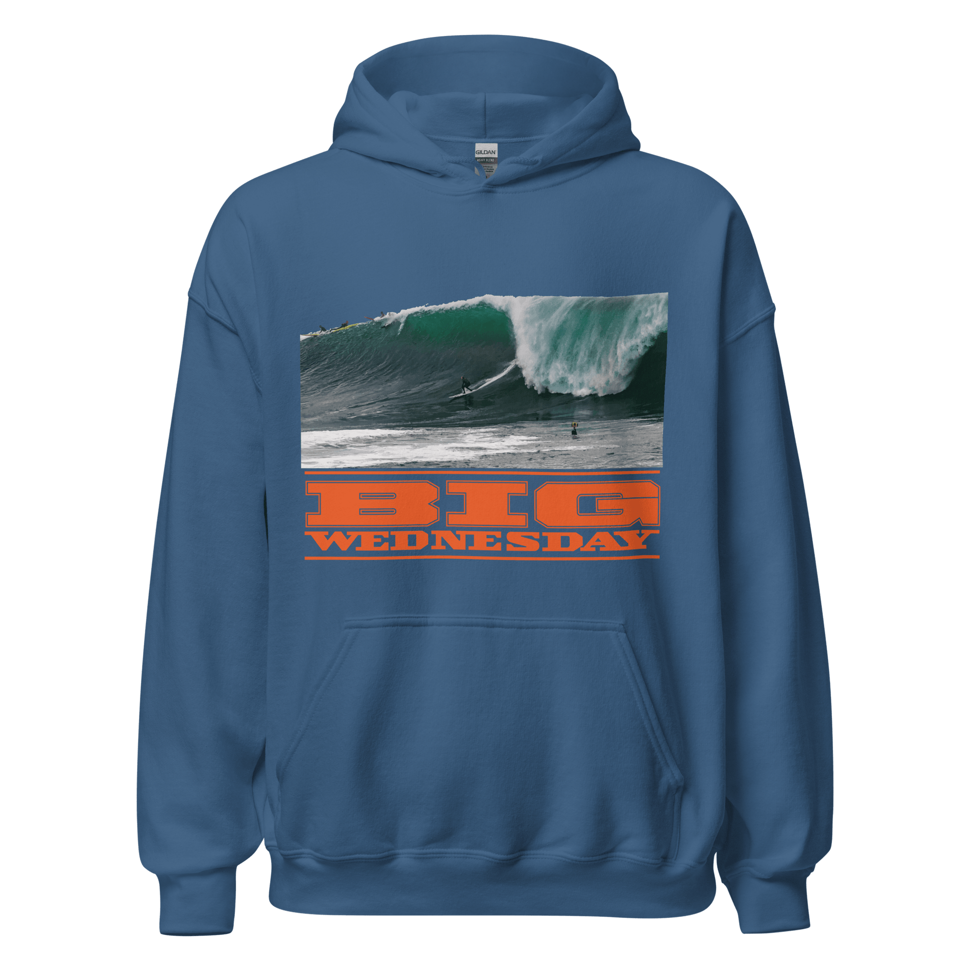 Bear Big Wednesday Classic Surf Hoodie - 9 Colours - S to 5XL - Mooving Merch