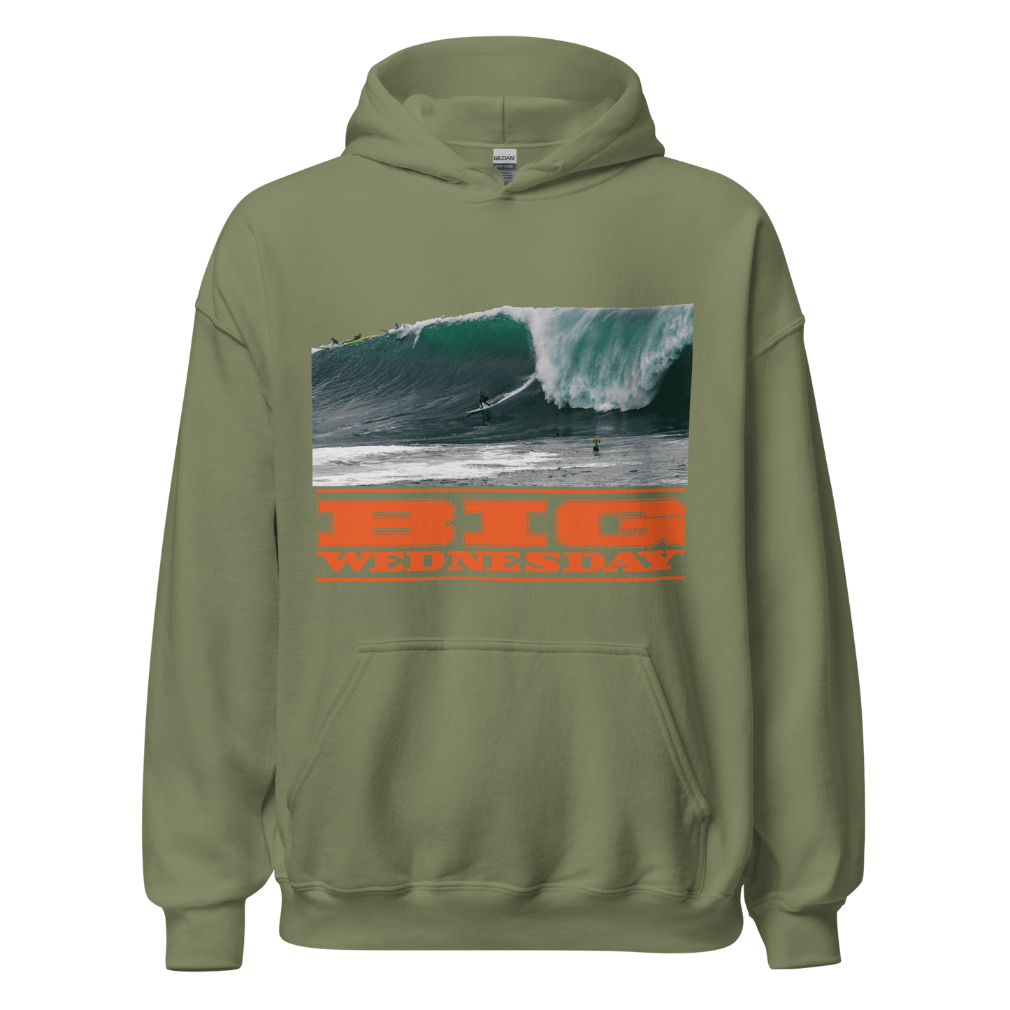 Bear Big Wednesday Classic Surf Hoodie - 9 Colours - S to 5XL - Mooving Merch