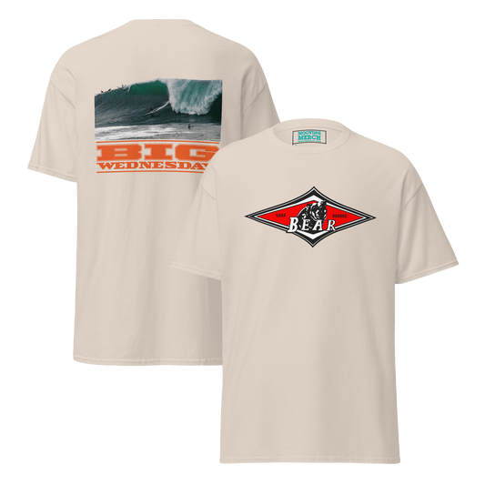 Bear Big Wednesday Classic Surf T-Shirt - 9 Colours - S to 5XL - Mooving Merch