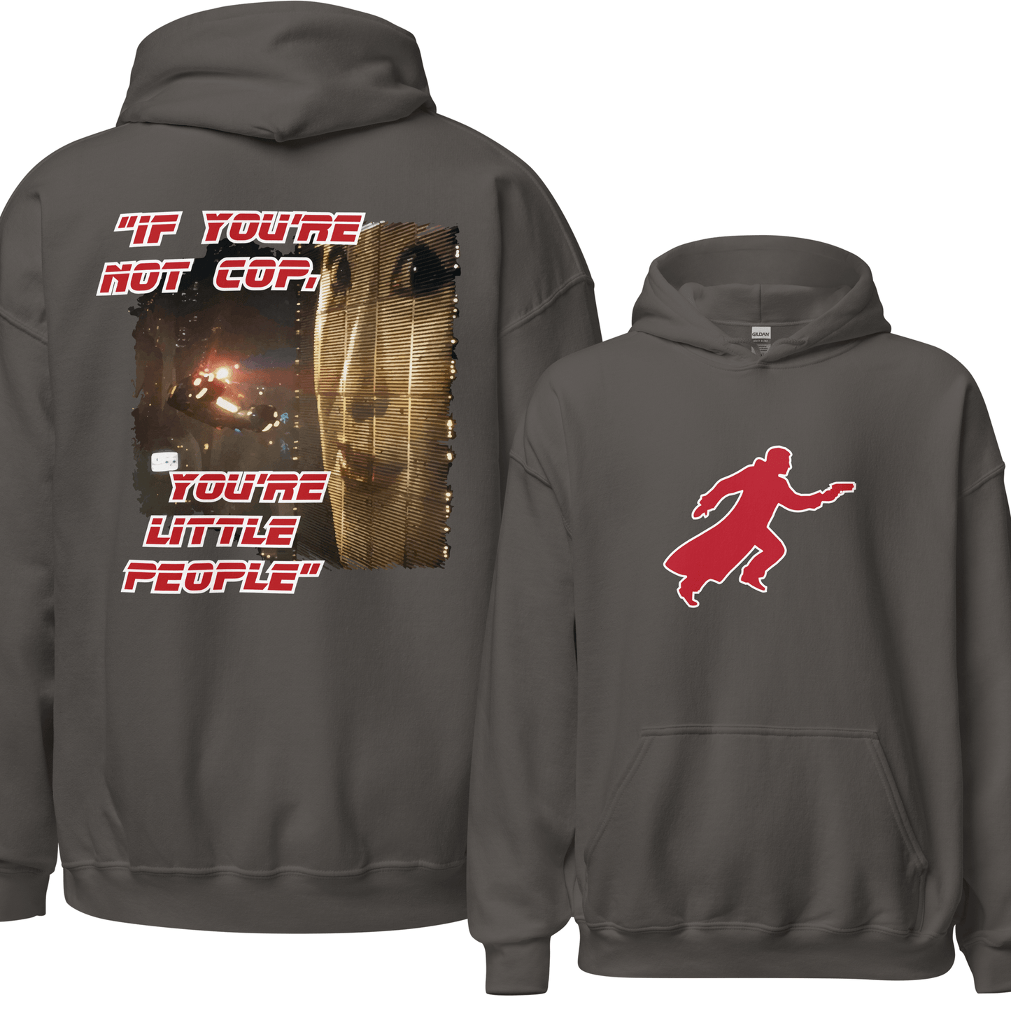 Blade Runner Movie Hoodie with Bryant Quote - 9 Colours - S to 5XL - Mooving Merch