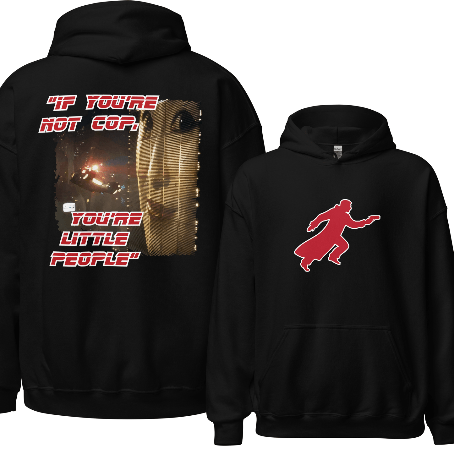 Blade Runner Movie Hoodie with Bryant Quote - 9 Colours - S to 5XL - Mooving Merch