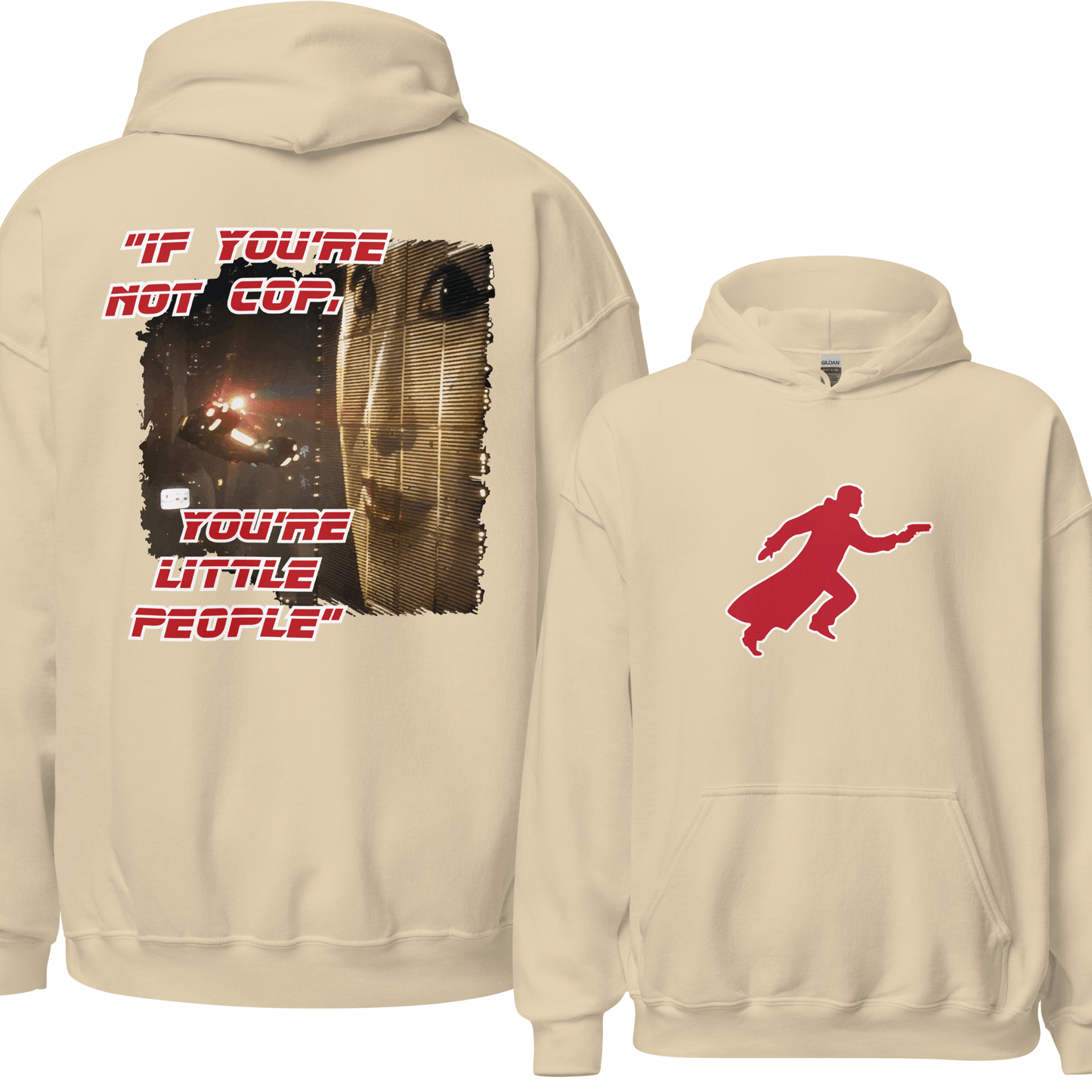 Blade Runner Movie Hoodie with Bryant Quote - 9 Colours - S to 5XL - Mooving Merch