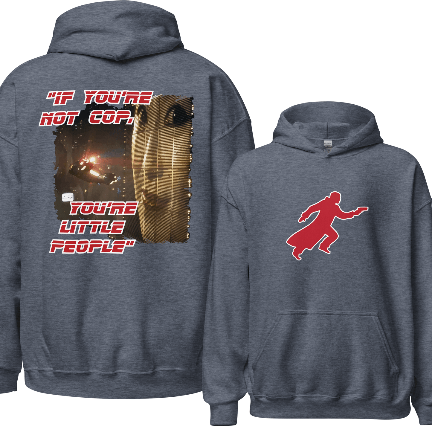 Blade Runner Movie Hoodie with Bryant Quote - 9 Colours - S to 5XL - Mooving Merch