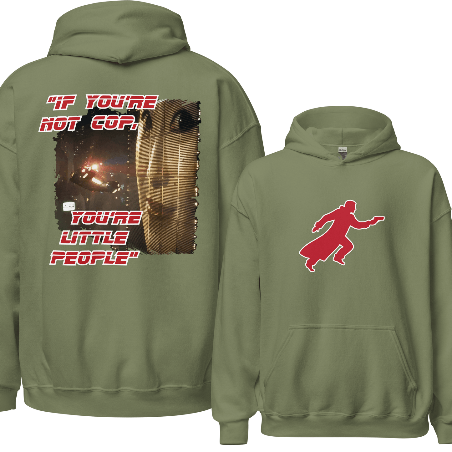 Blade Runner Movie Hoodie with Bryant Quote - 9 Colours - S to 5XL - Mooving Merch